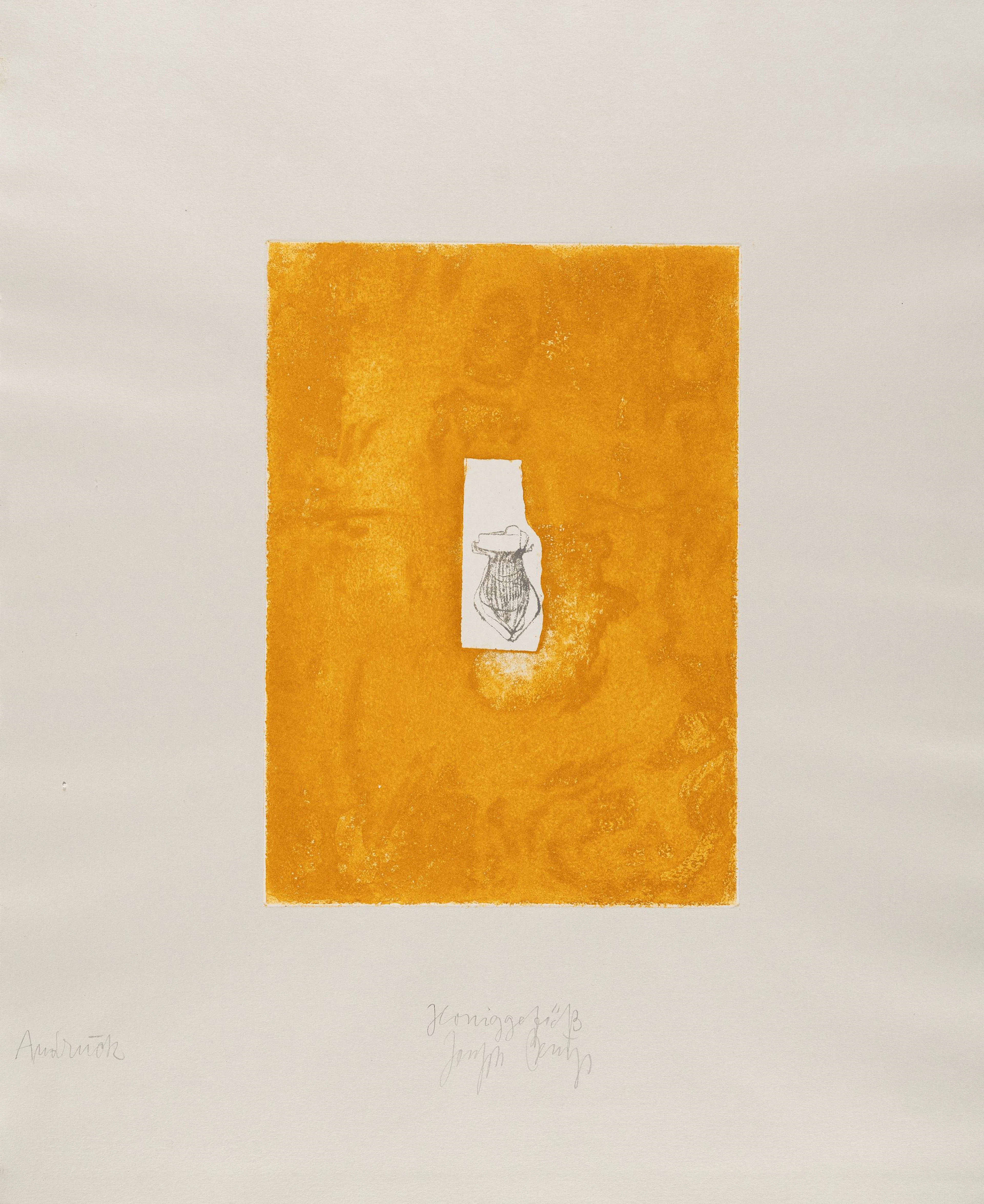 "Honiggefäß" Joseph Beuys