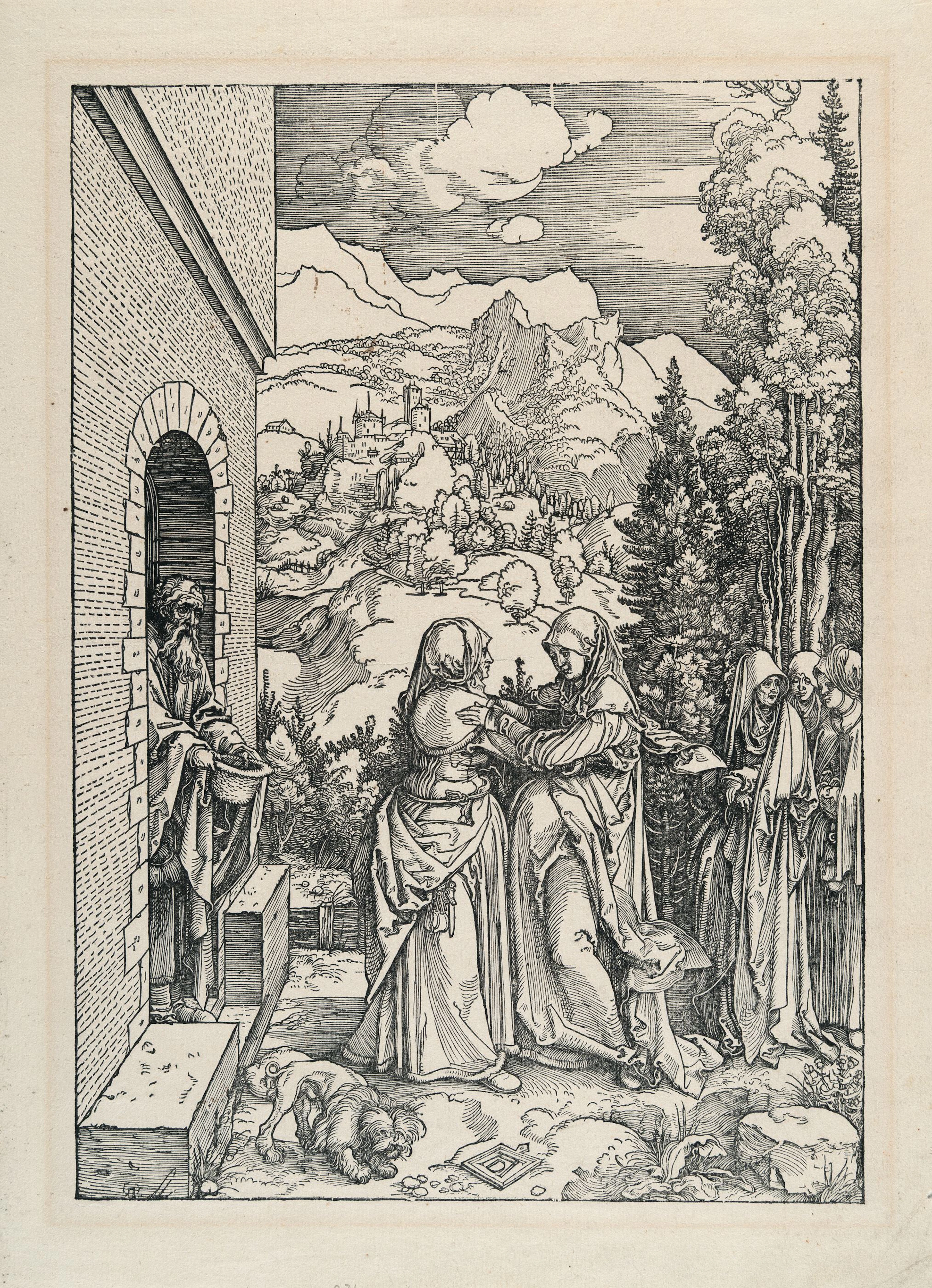 The Visitation, from: The Life of the Virgin Albrecht Dürer