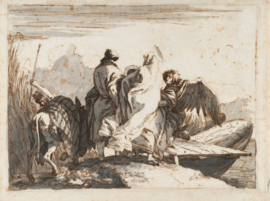 Flight into Egypt Italienisch