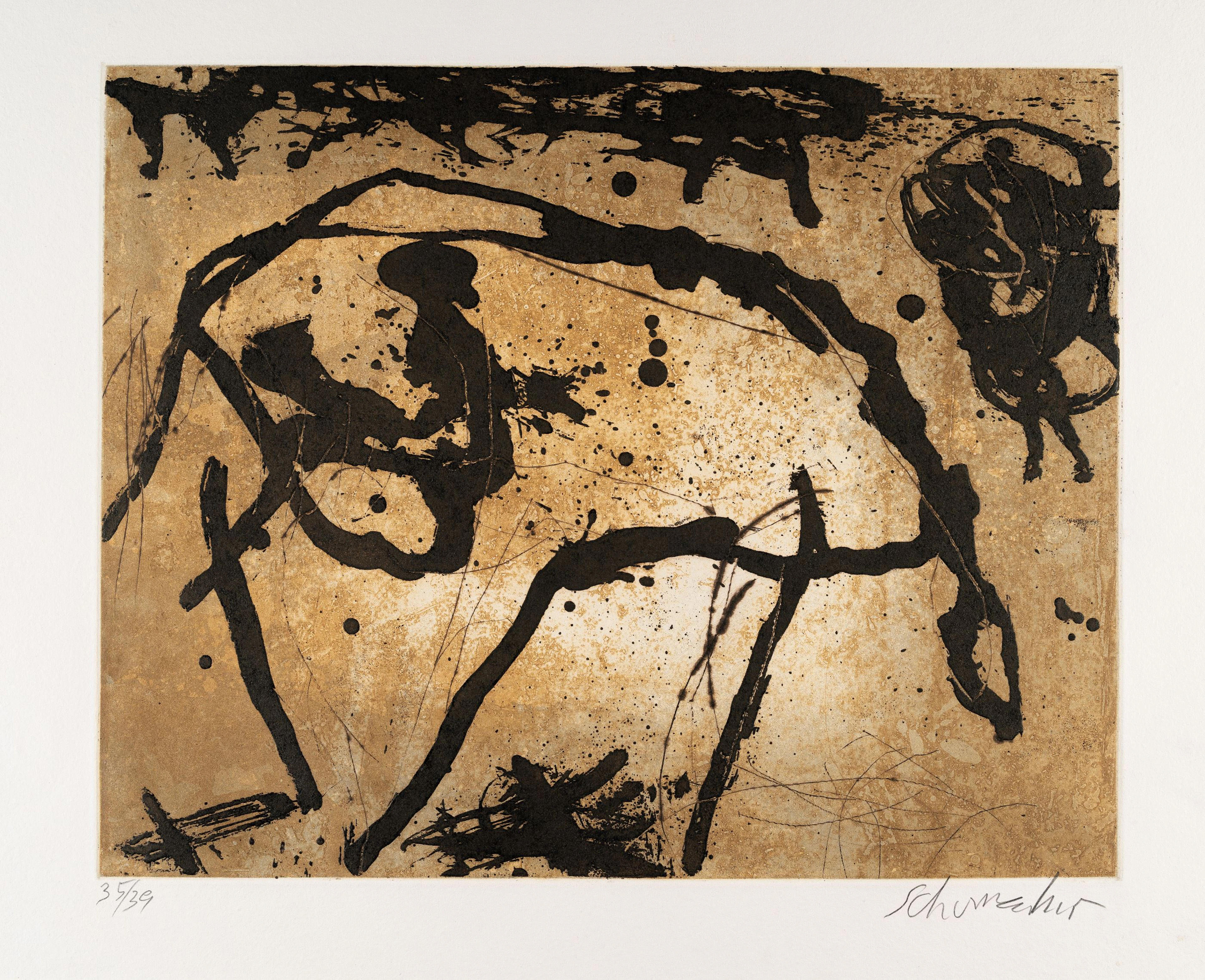 Ohne Titel (6/1991) Emil Schumacher