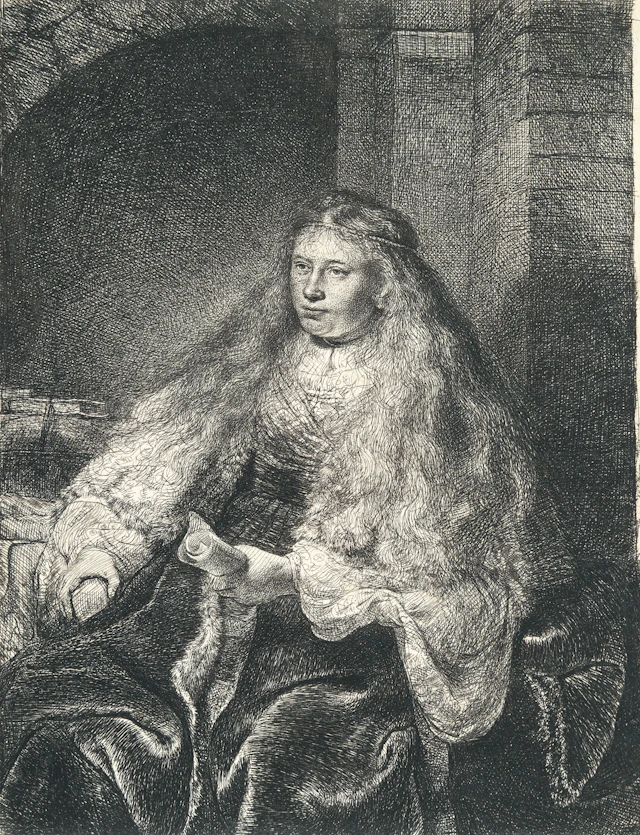 The Great Jewish Bride Rembrandt Harmensz. van Rijn