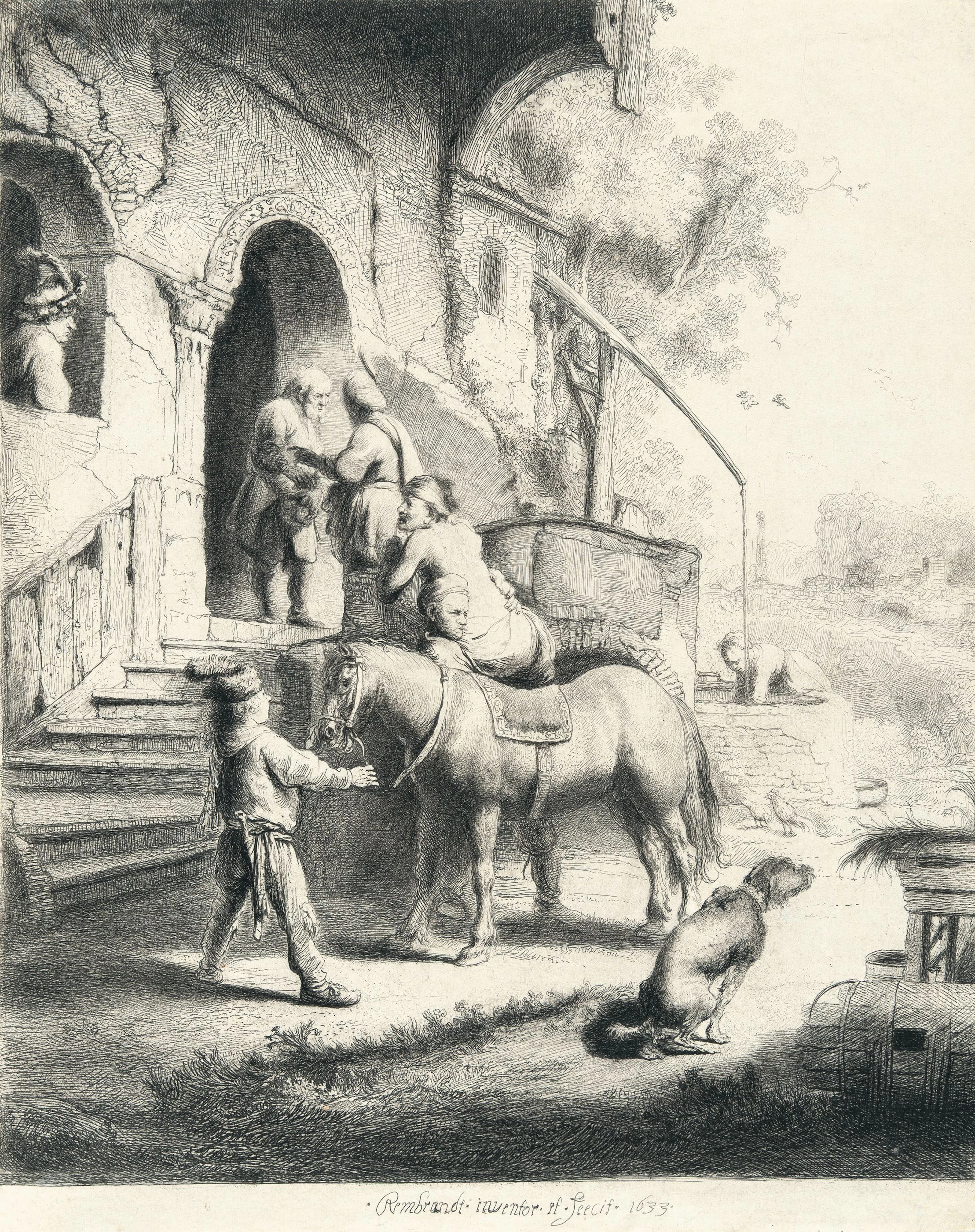 The Good Samaritan Rembrandt Harmensz. van Rijn
