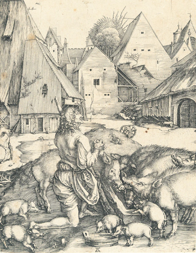 The Prodigal Son Albrecht Dürer