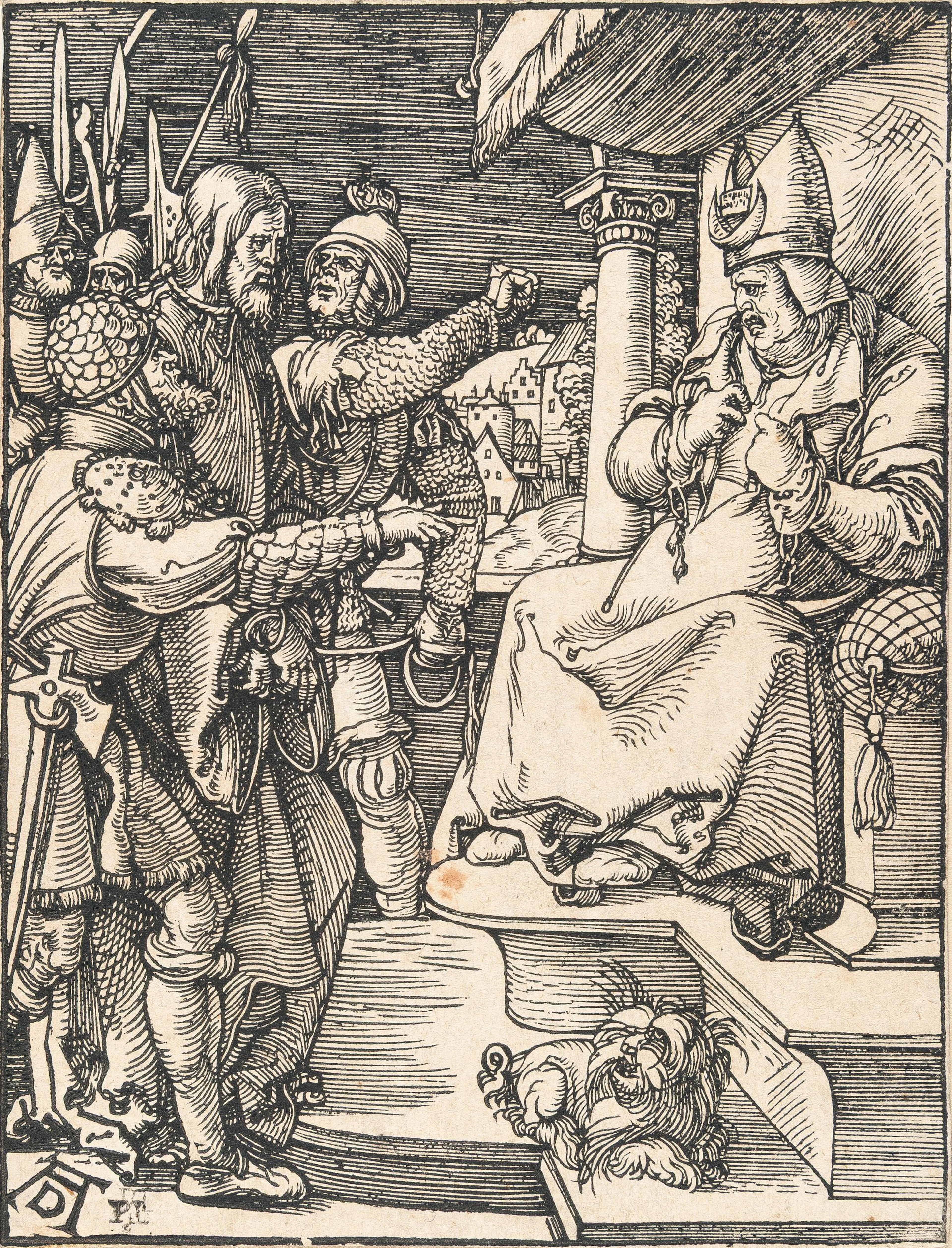 Christ before Caiaphas, from: The Small Passion Albrecht Dürer