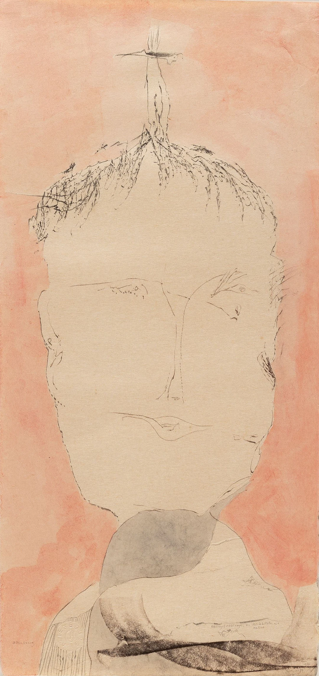 "Schlingel-Schlangel, ein Blickkitzler mit Malice" Gerhard Altenbourg