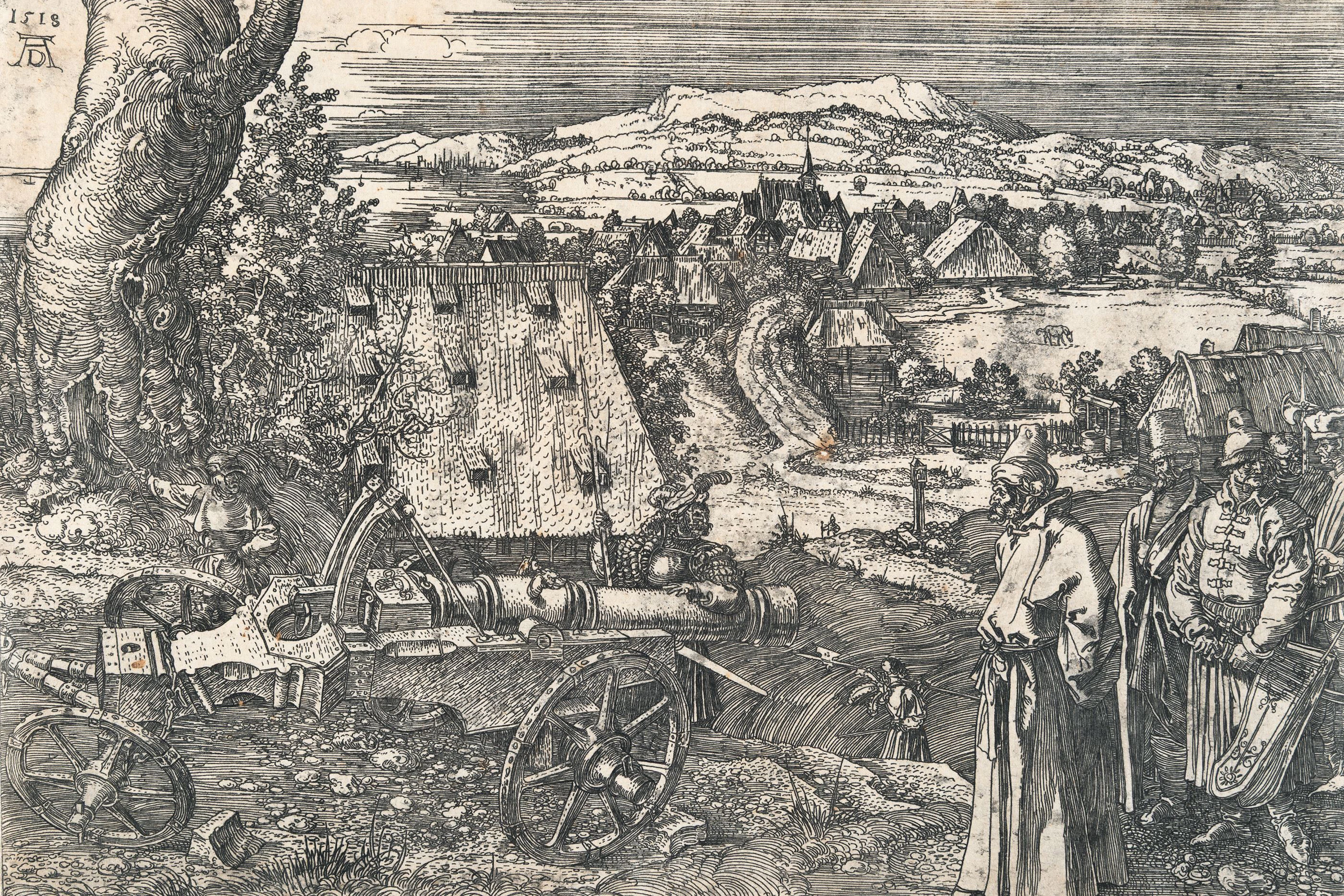 The Landscape with the Cannon Albrecht Dürer