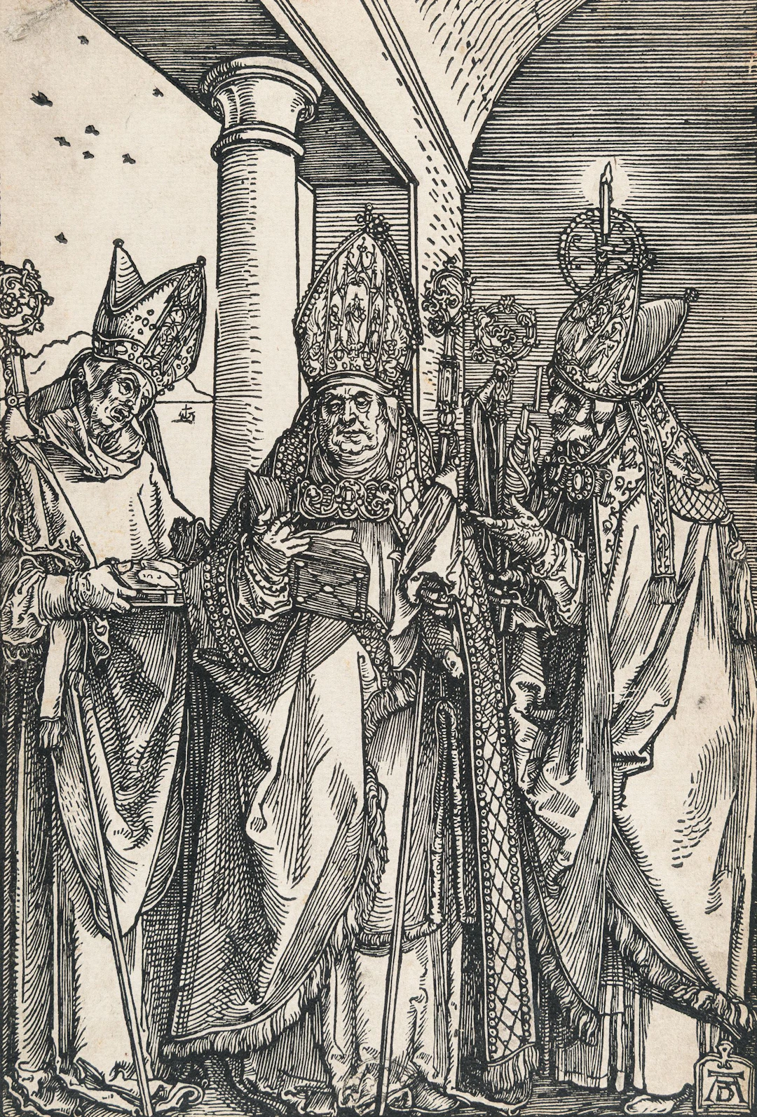 Saints Nicholas, Ulrich and Erasmus Albrecht Dürer