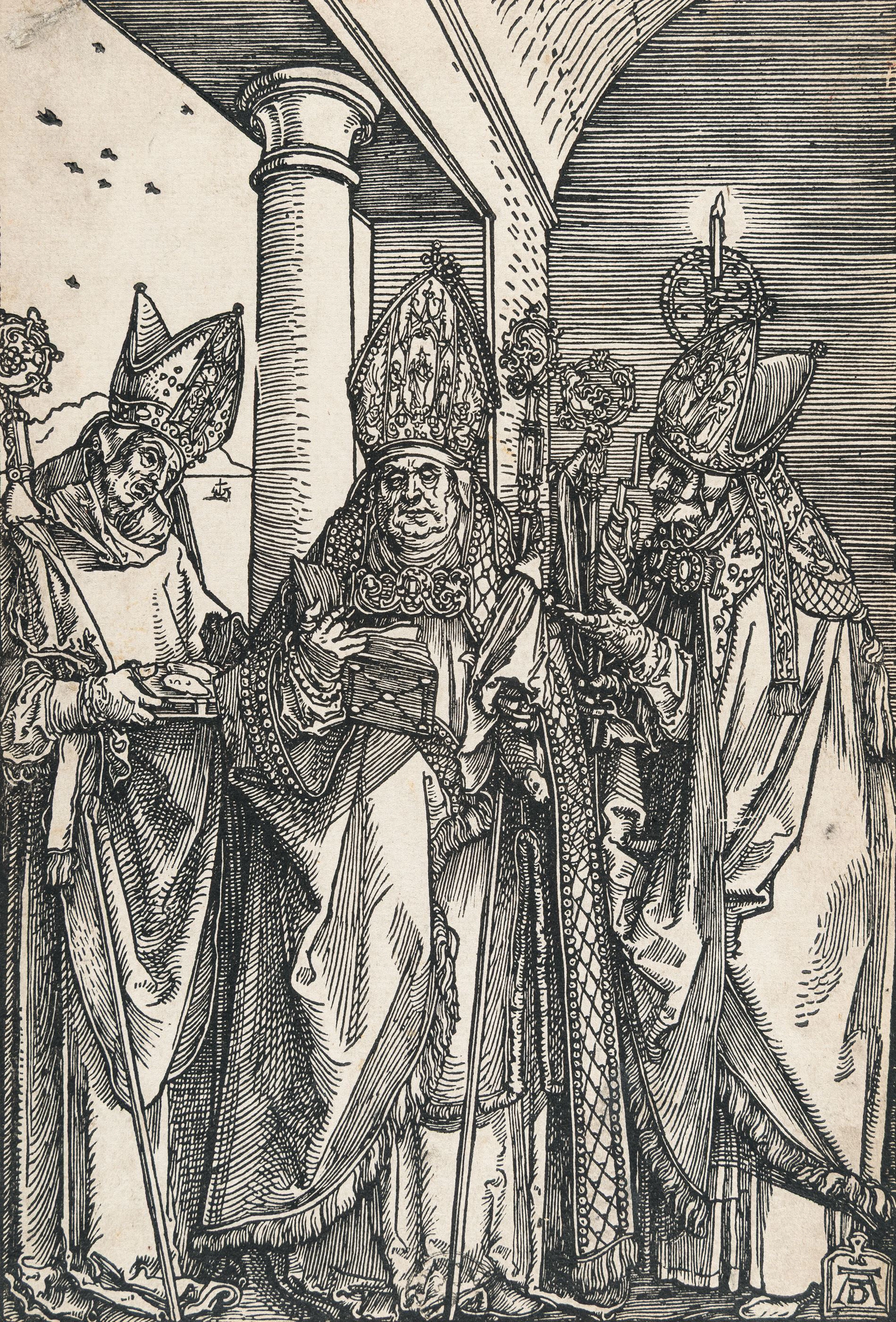 Saints Nicholas, Ulrich and Erasmus Albrecht Dürer