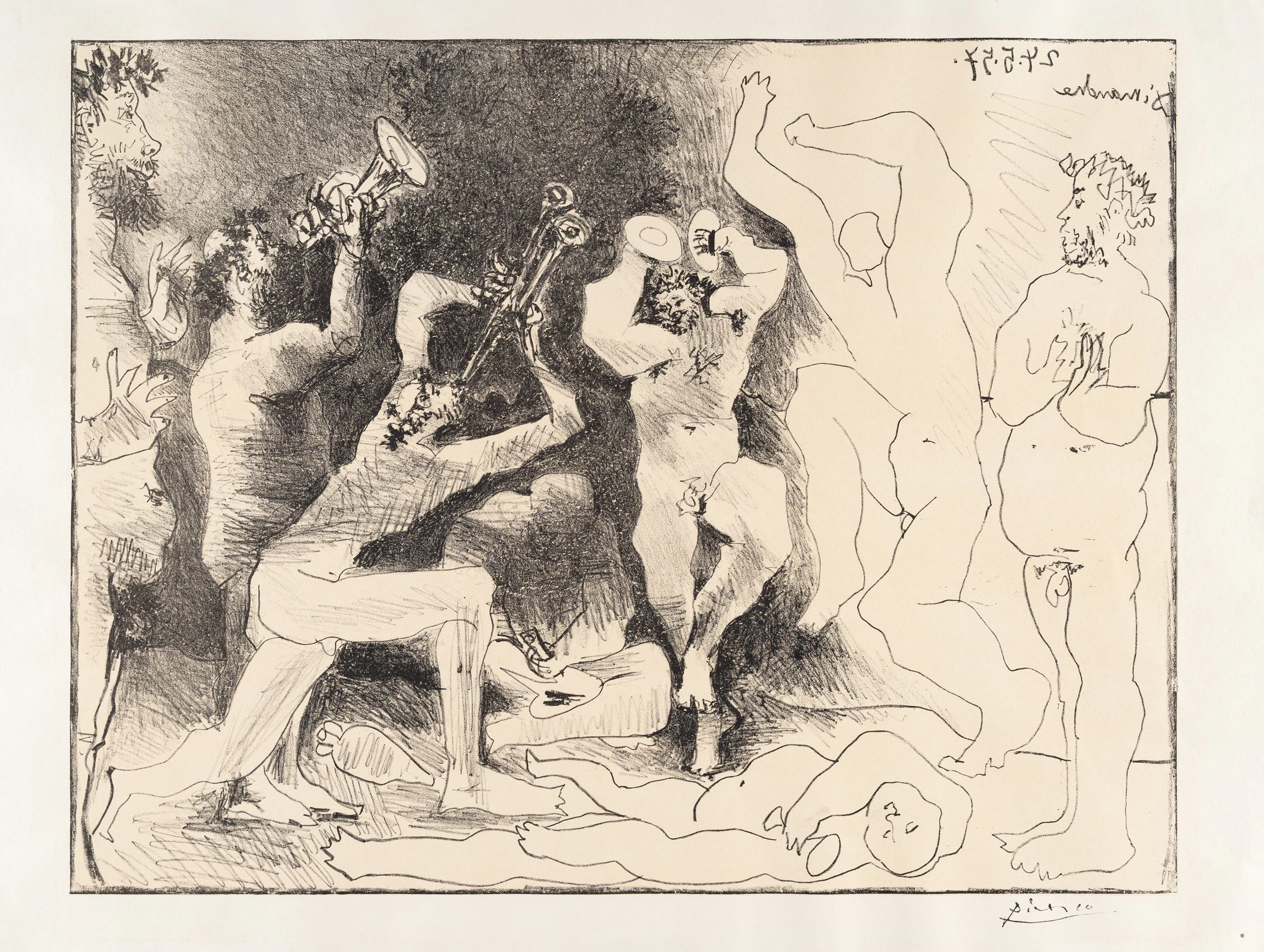 La Danse des Faunes Pablo Picasso
