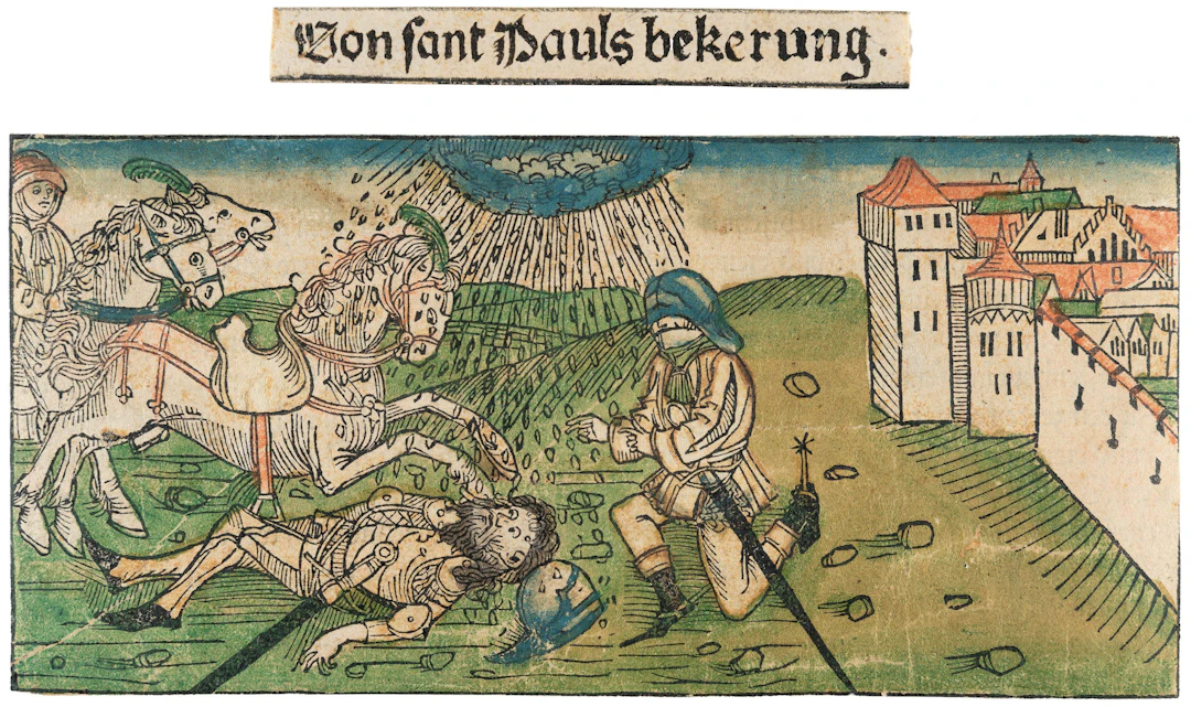 Seven Book Illustrations from: Jacobus de Voragine, Heiligenleben