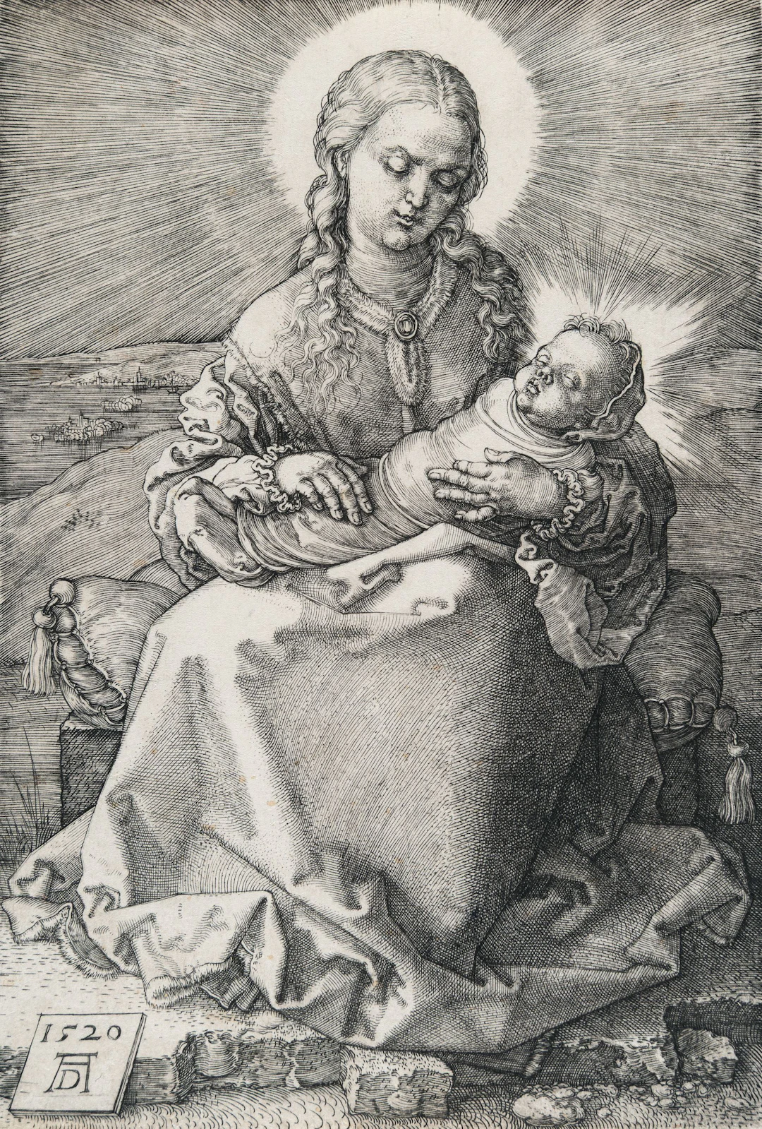 The Virgin with the Swaddled Child Albrecht Dürer