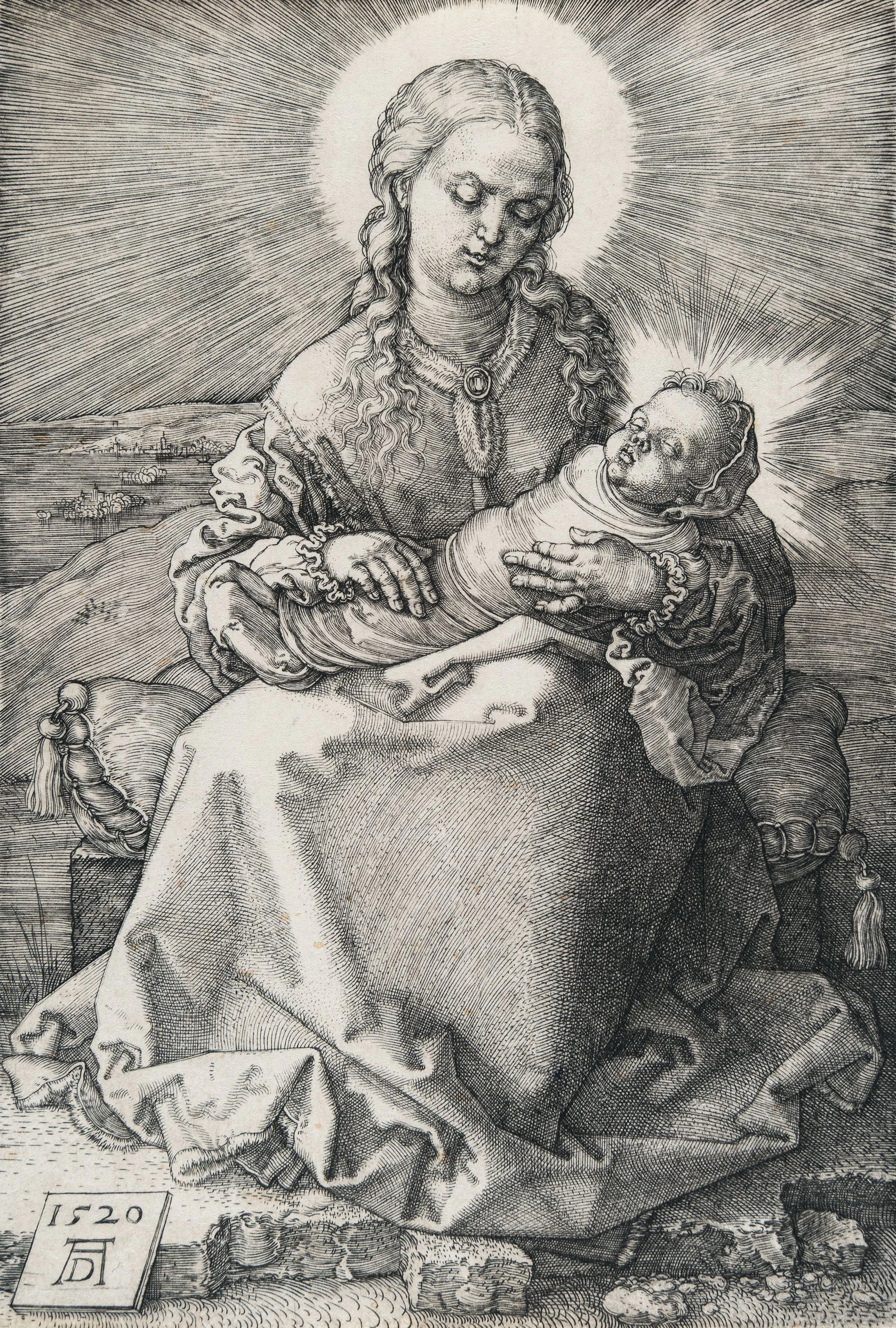 The Virgin with the Swaddled Child Albrecht Dürer