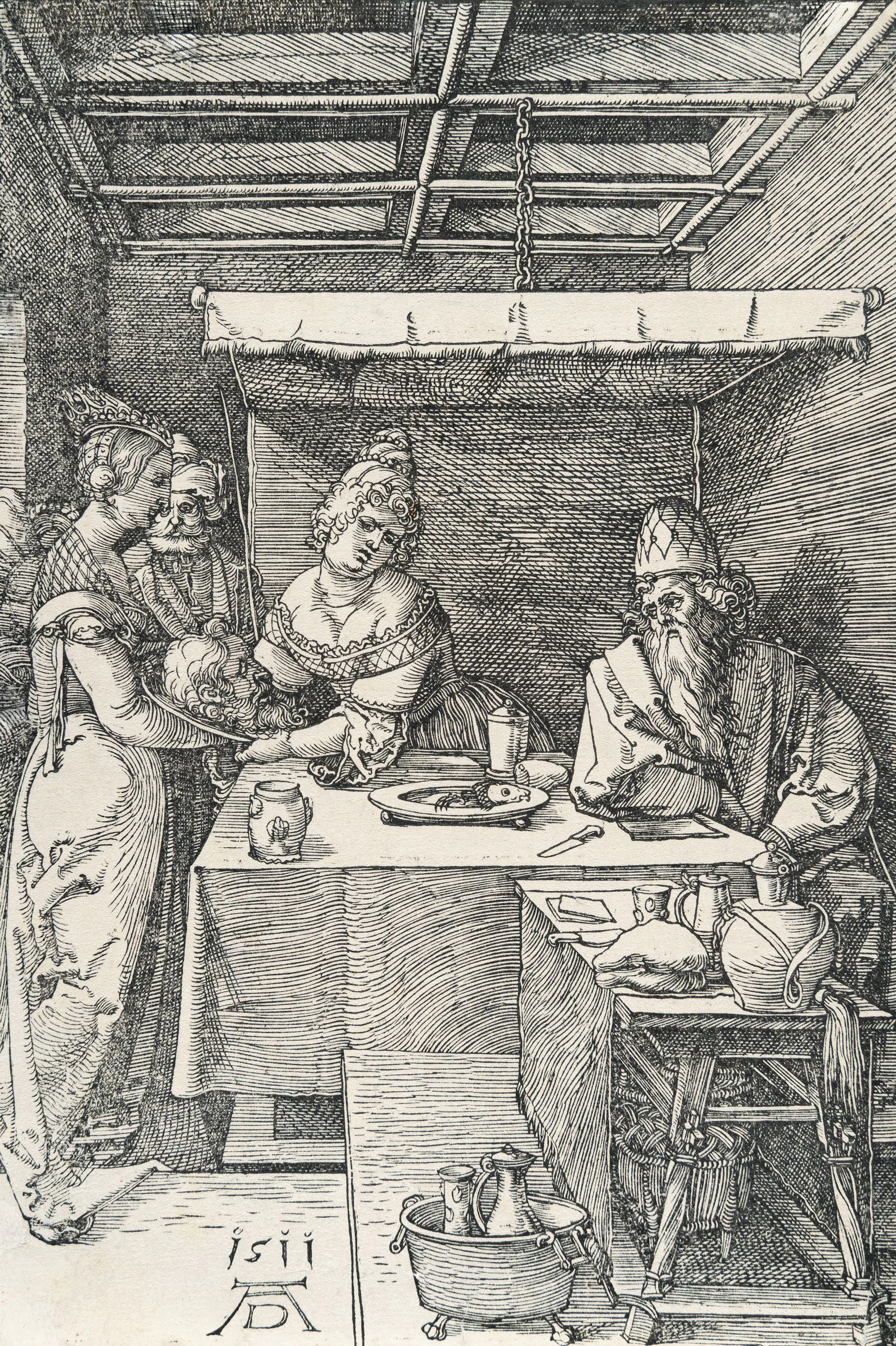 Salome Receiving the Head of Saint John Albrecht Dürer