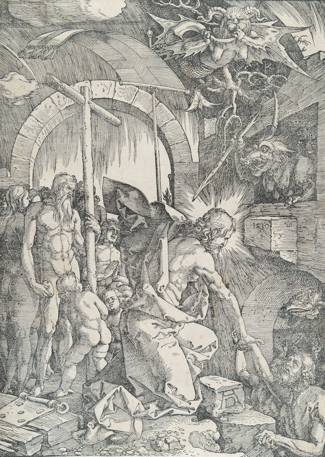 Christ in Limbo, from: The Large Passion Albrecht Dürer