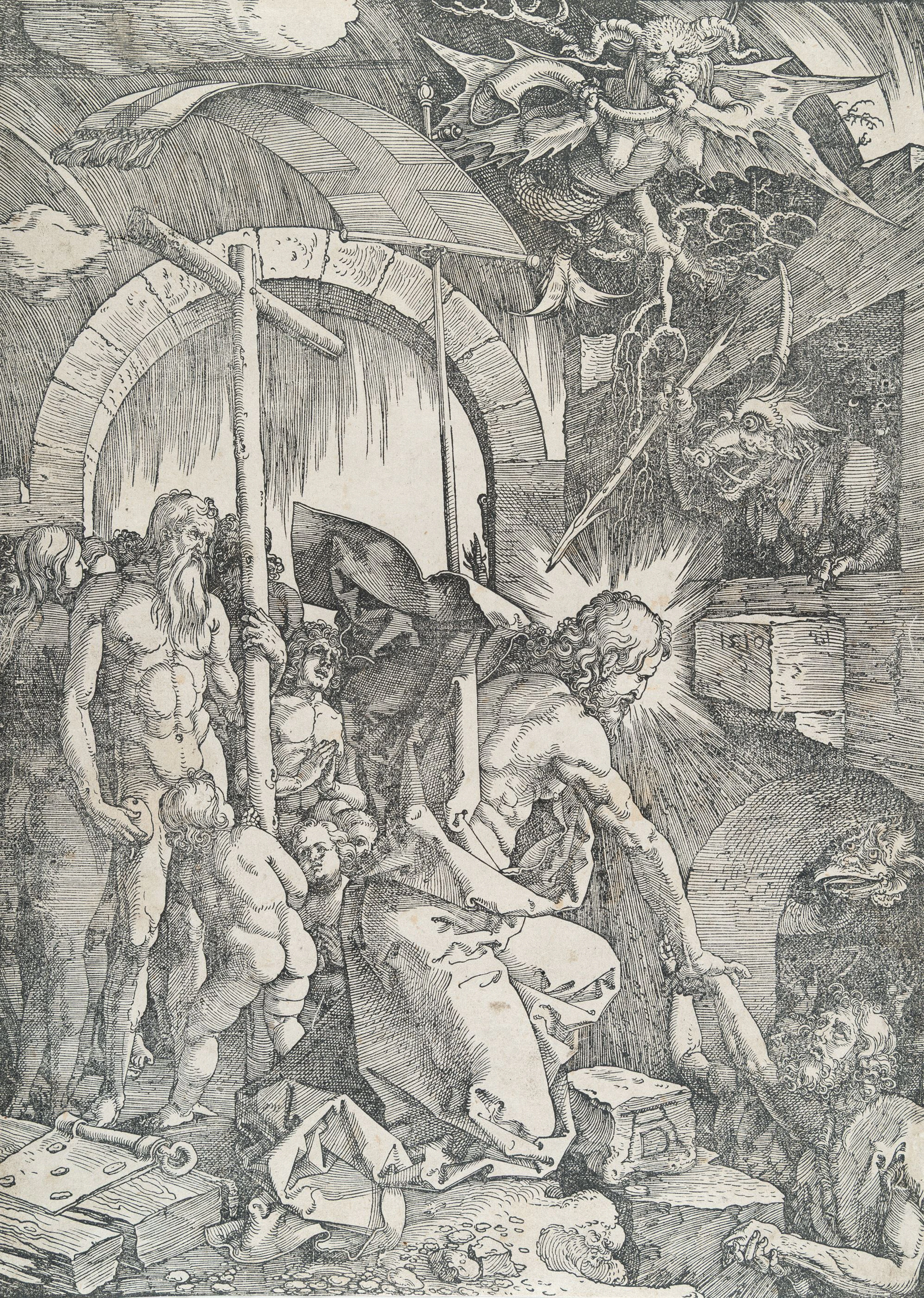 Christ in Limbo, from: The Large Passion Albrecht Dürer