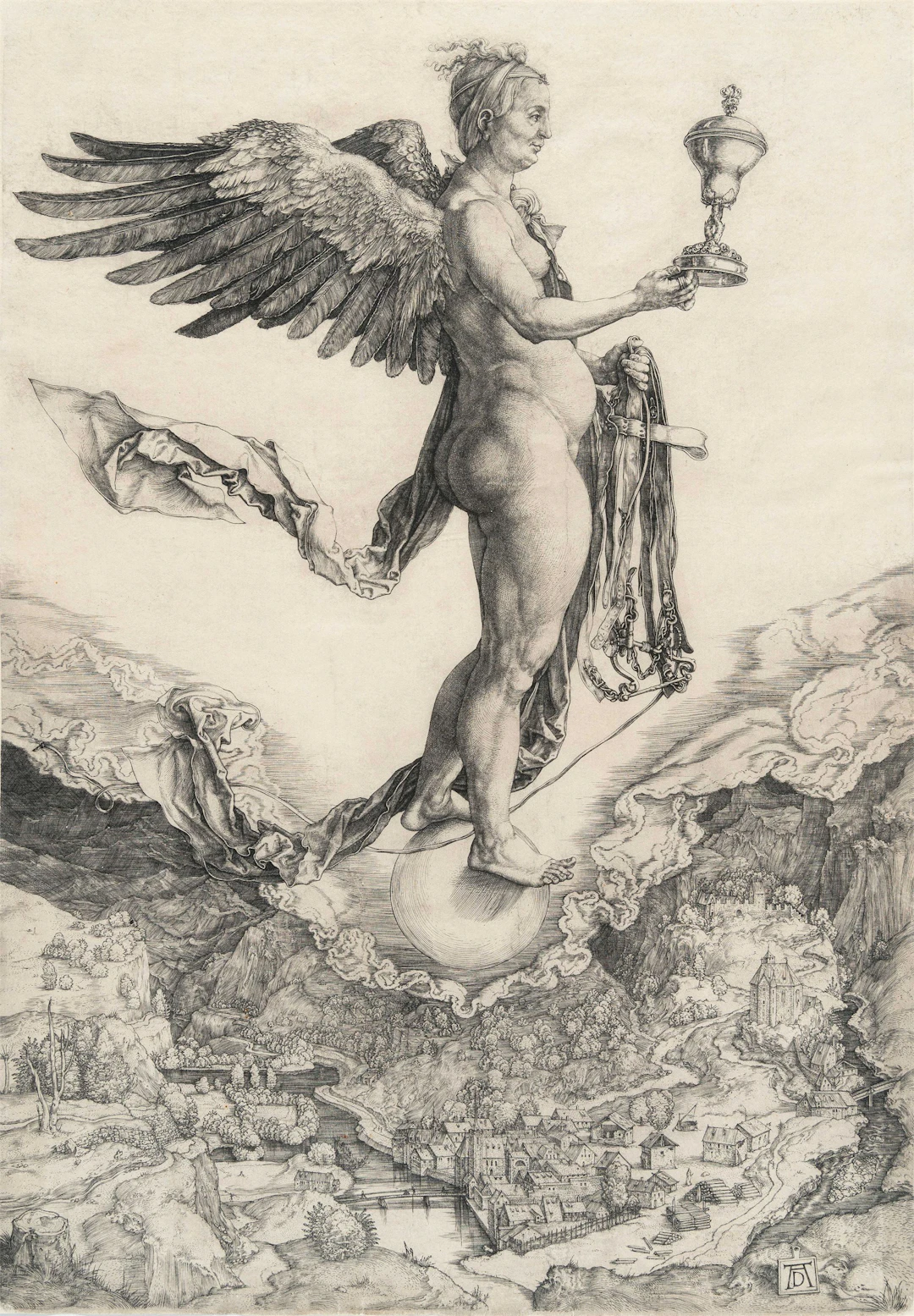 Nemesis (The Great Fortune) Albrecht Dürer