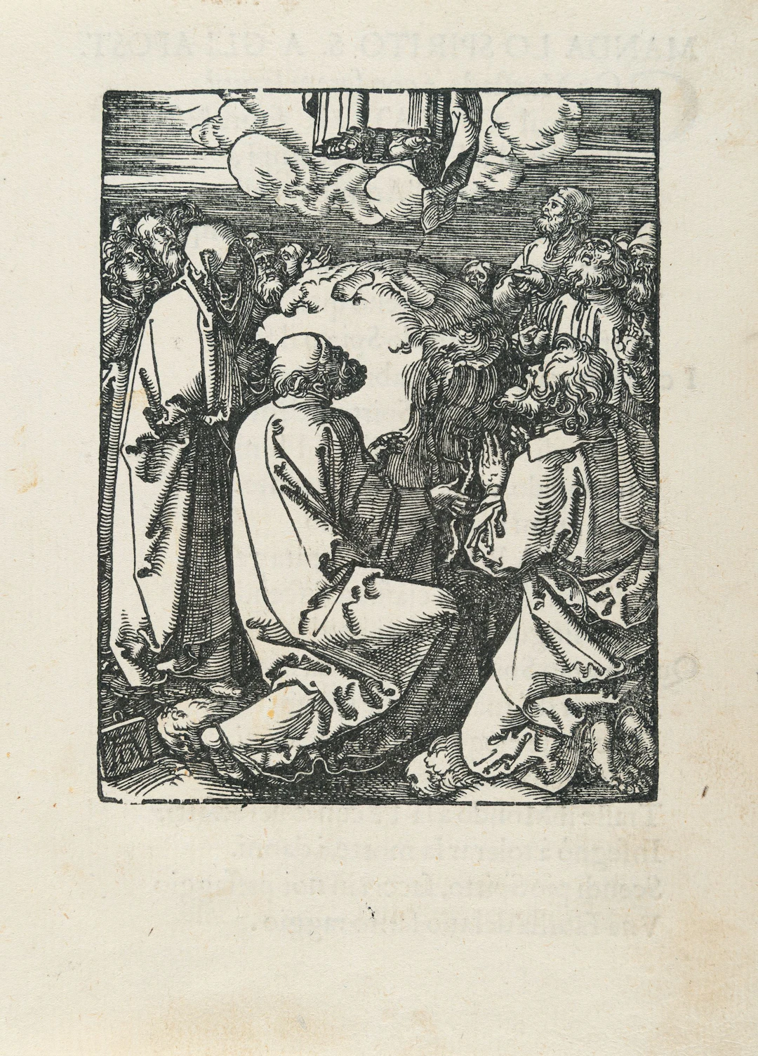 The Ascension, from: The Small Passion Albrecht Dürer
