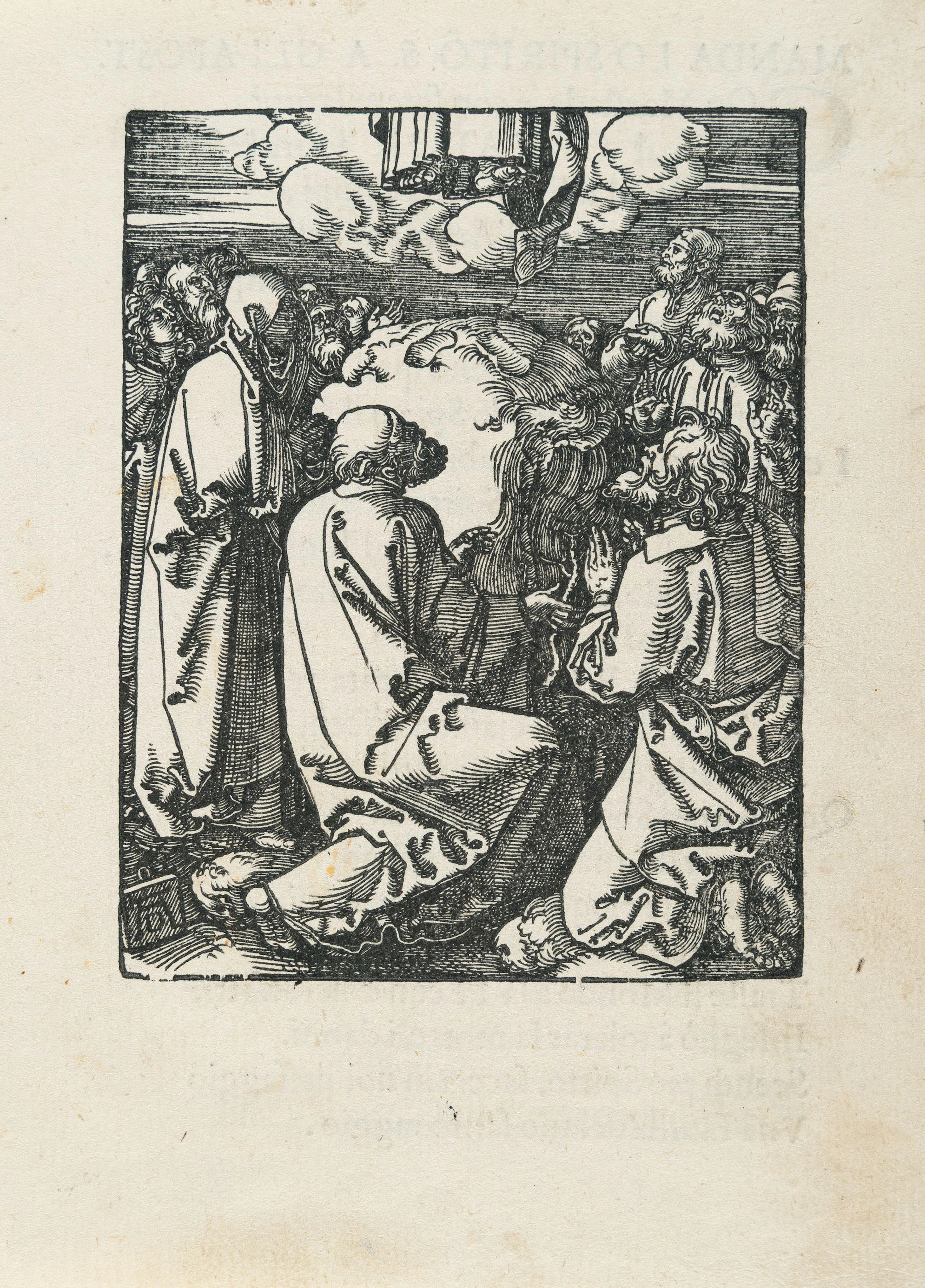 The Ascension, from: The Small Passion Albrecht Dürer
