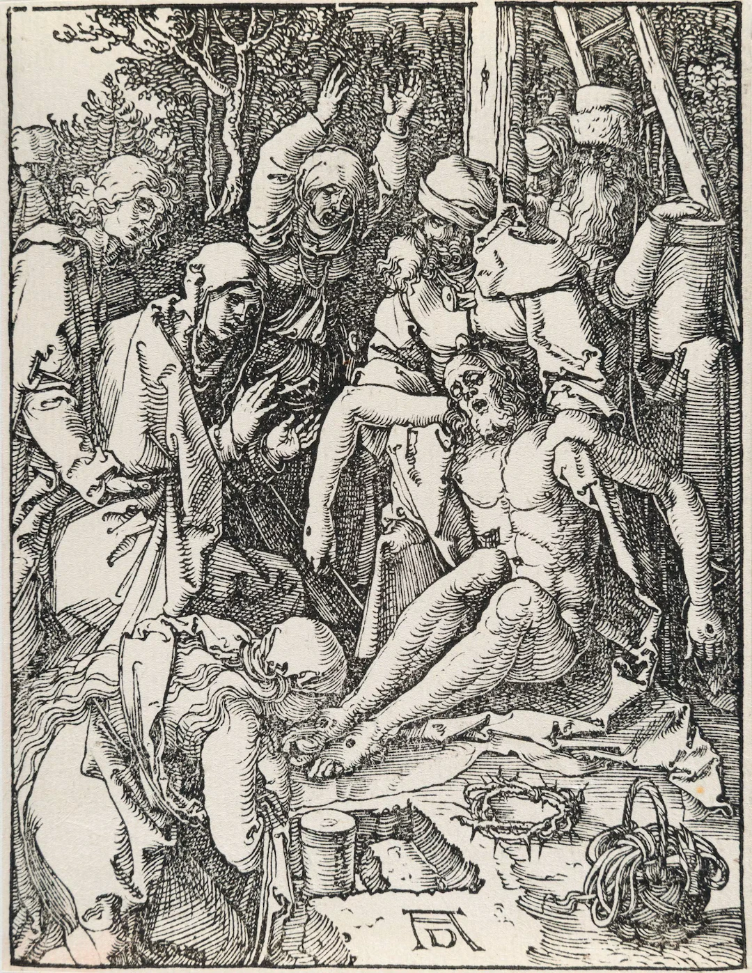The Lamentation, from: The Small Passion Albrecht Dürer