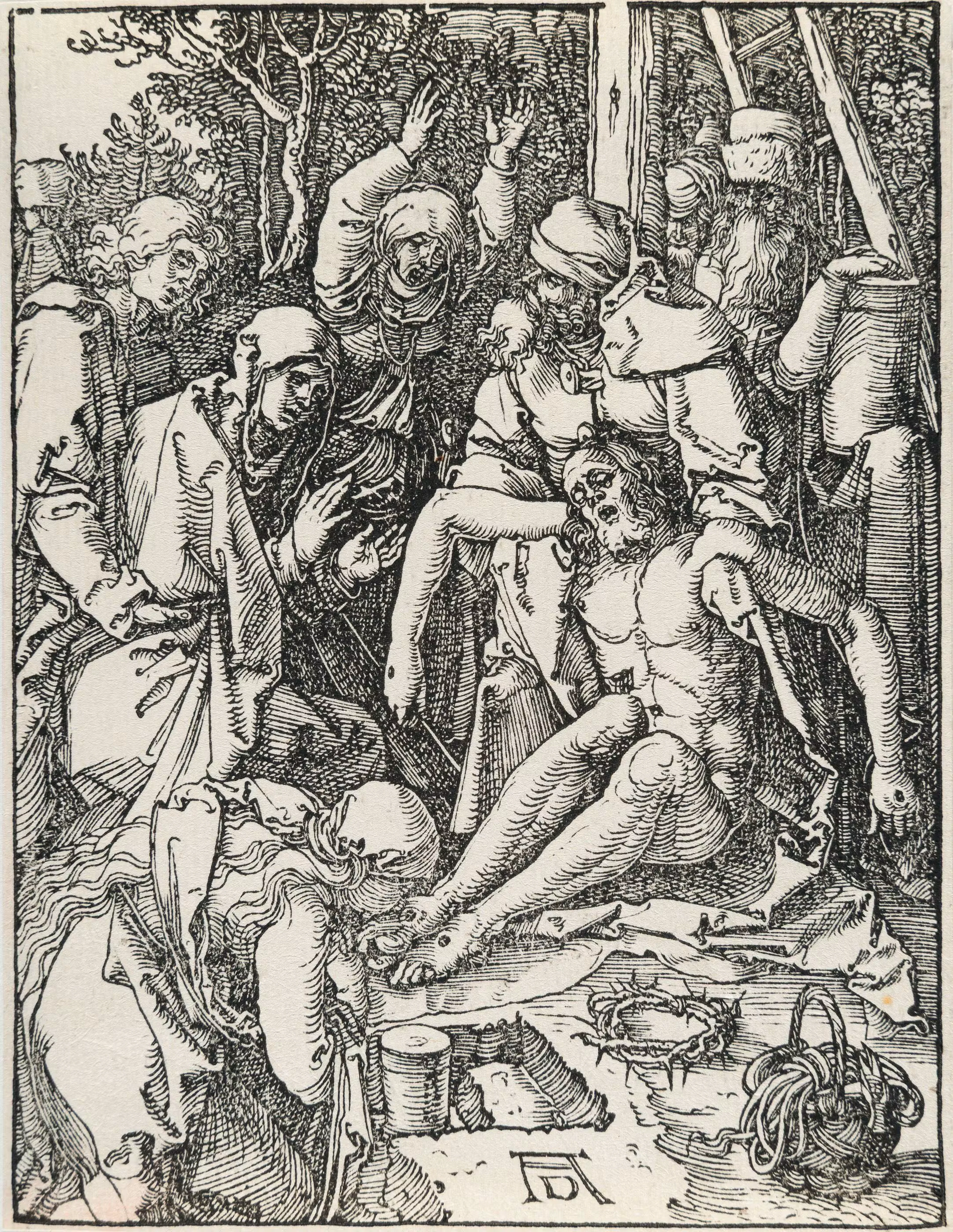 The Lamentation, from: The Small Passion Albrecht Dürer