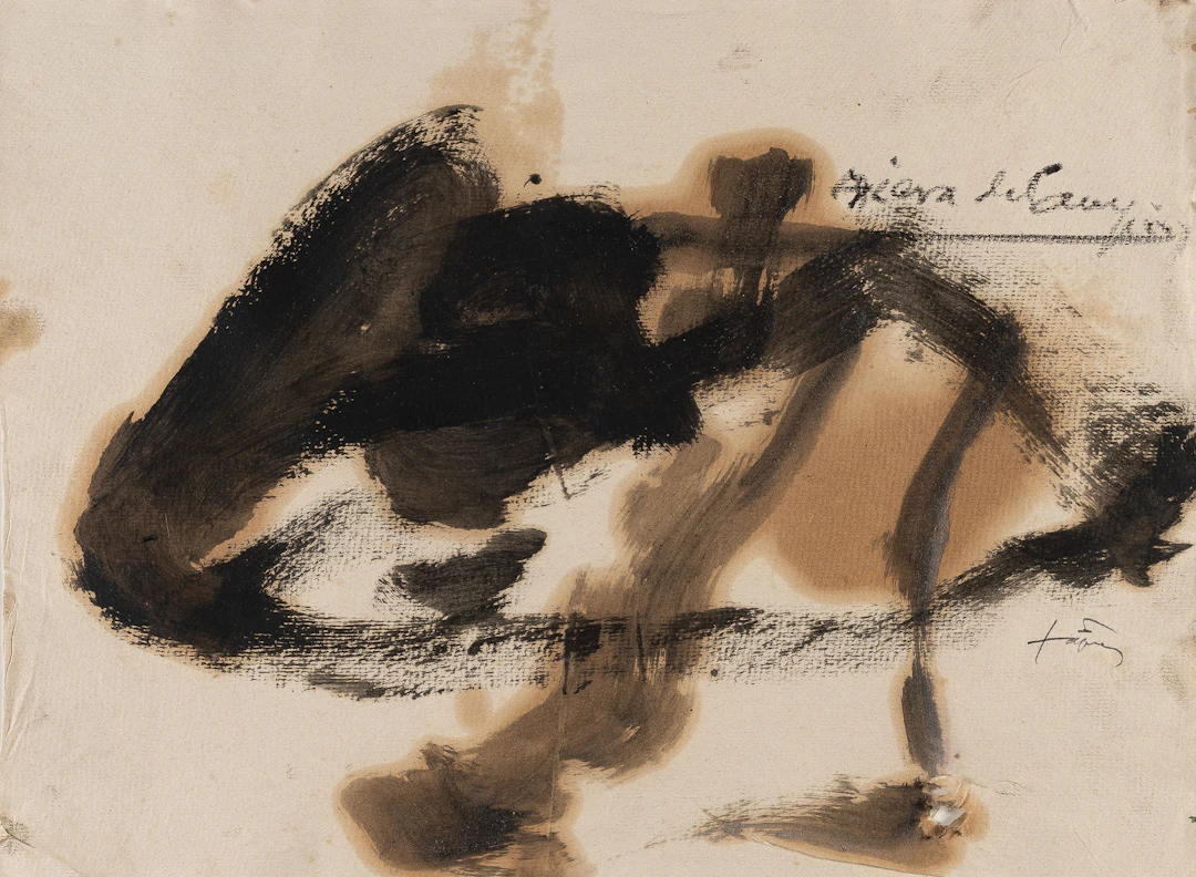 Serie Hivern núm. 15 Antoni Tàpies