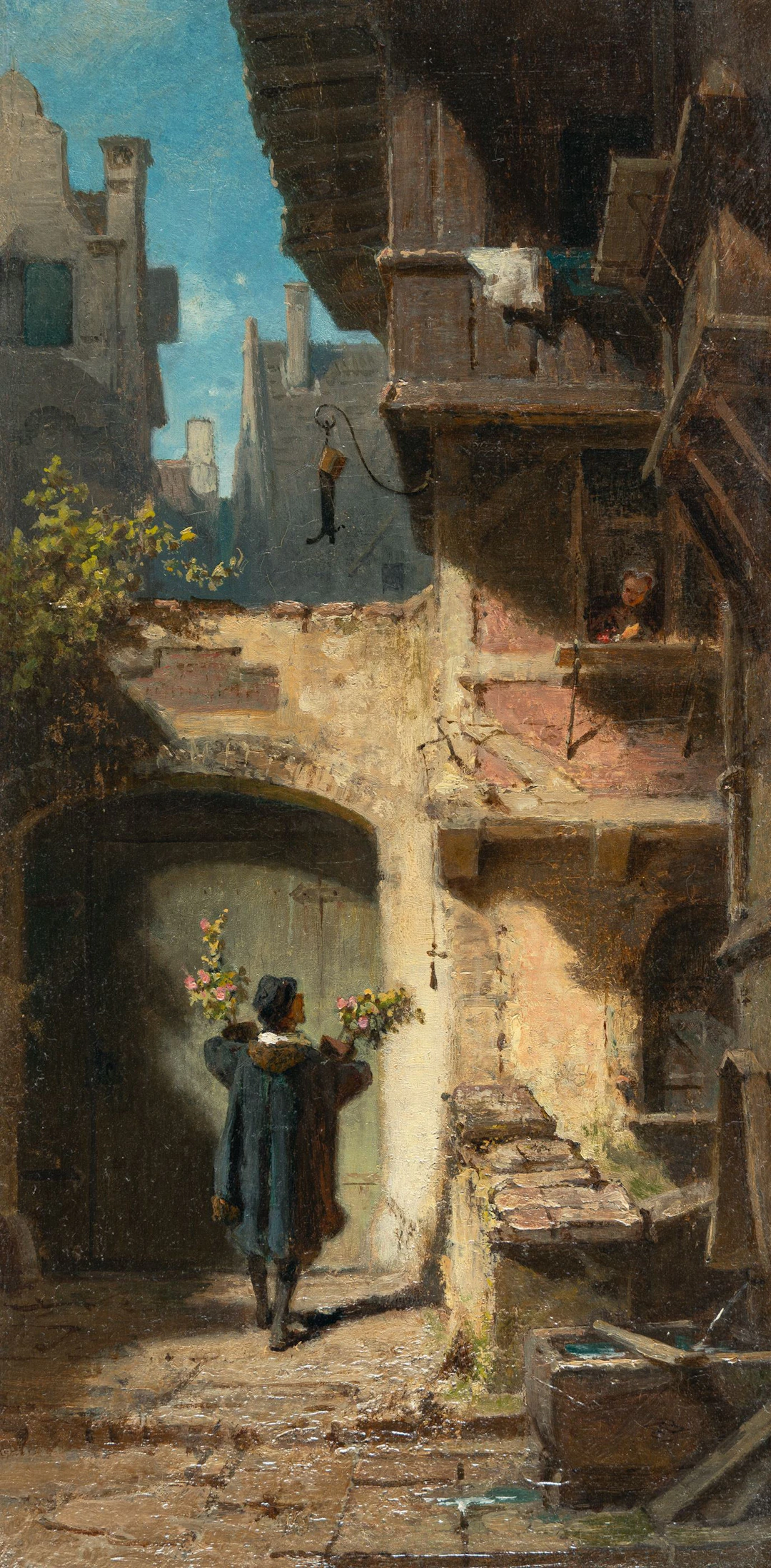 The Well-Wisher Carl Spitzweg