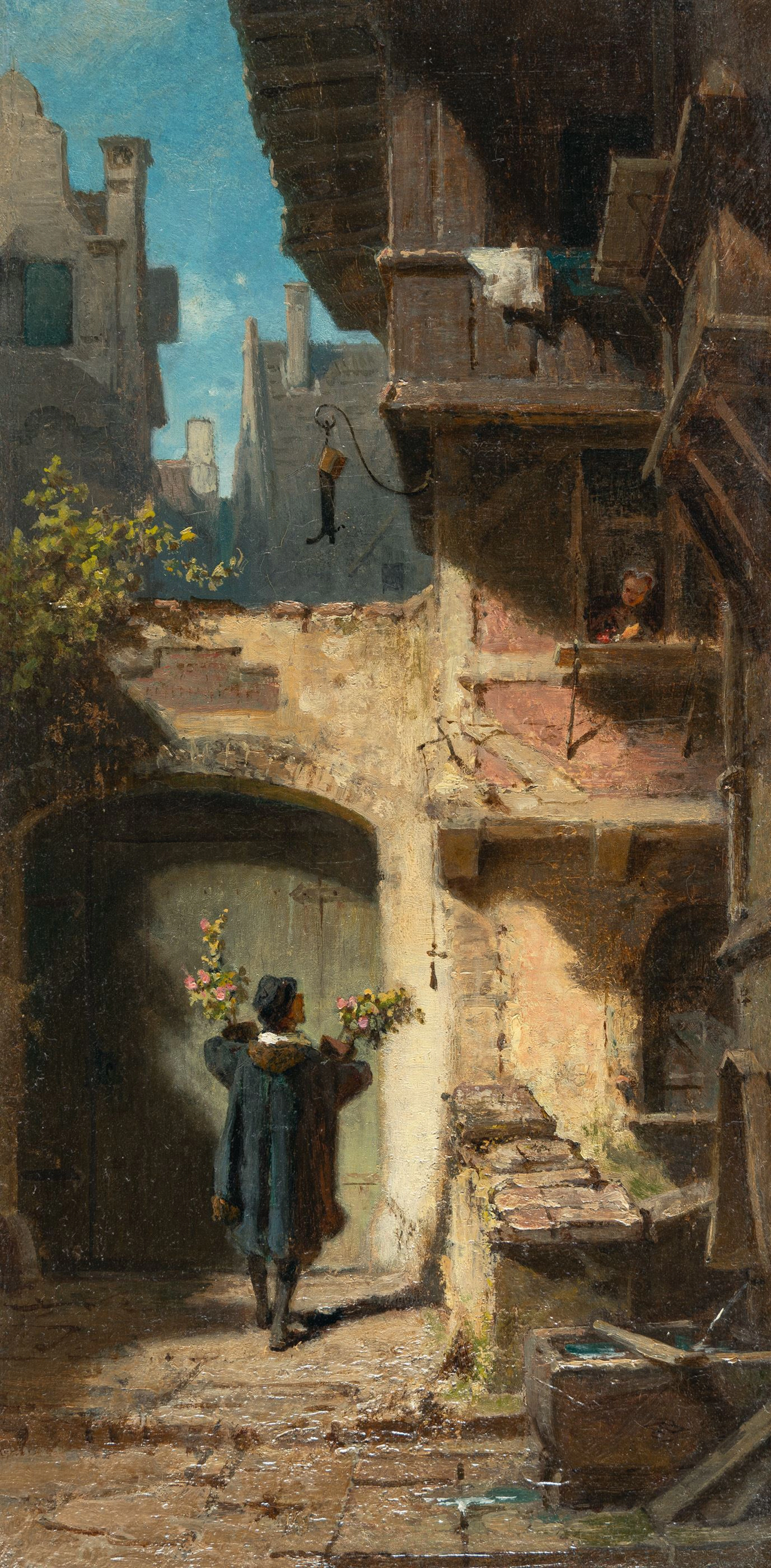 The Well-Wisher Carl Spitzweg