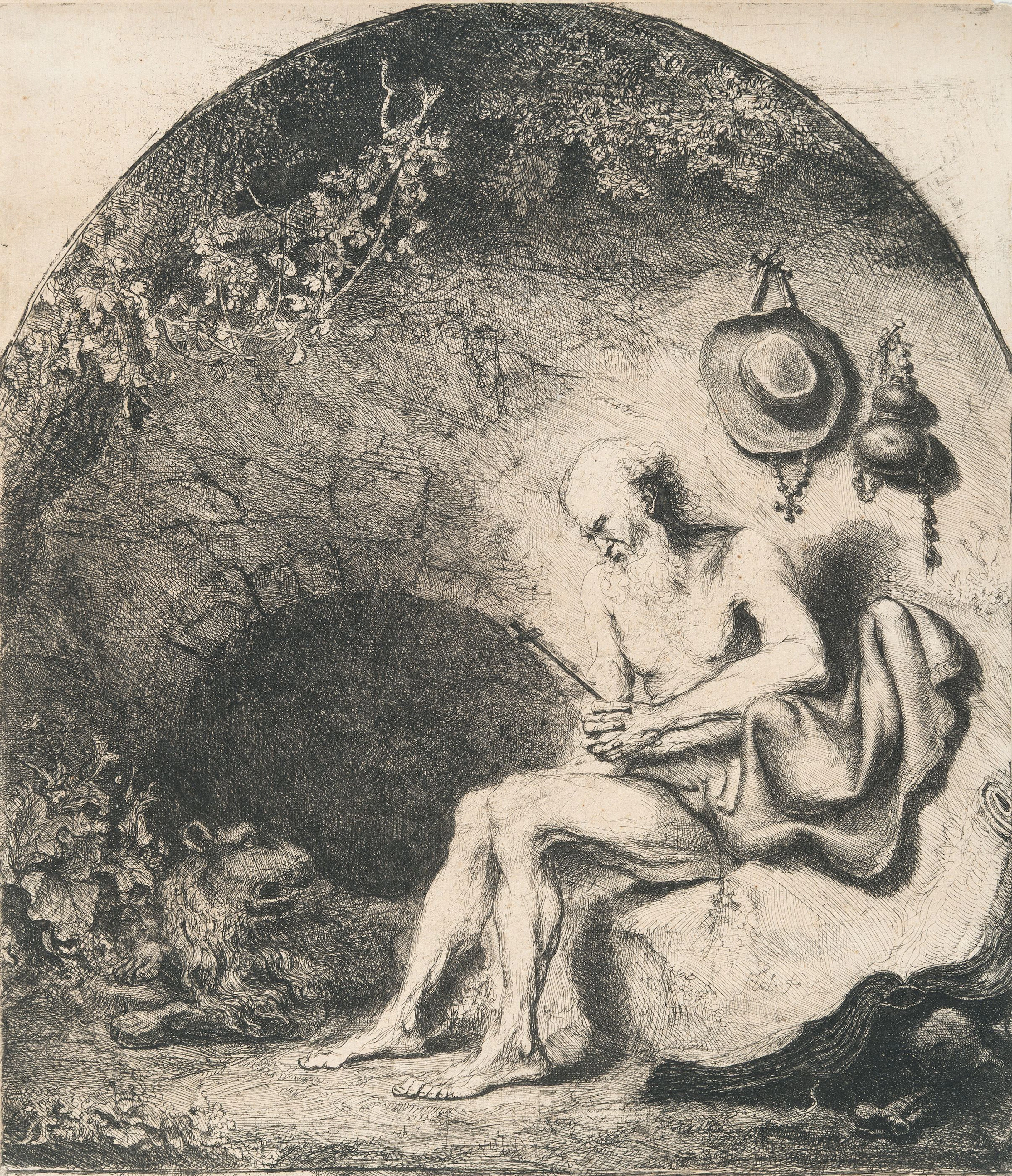 Saint Jerome in the Cave Ferdinand Bol