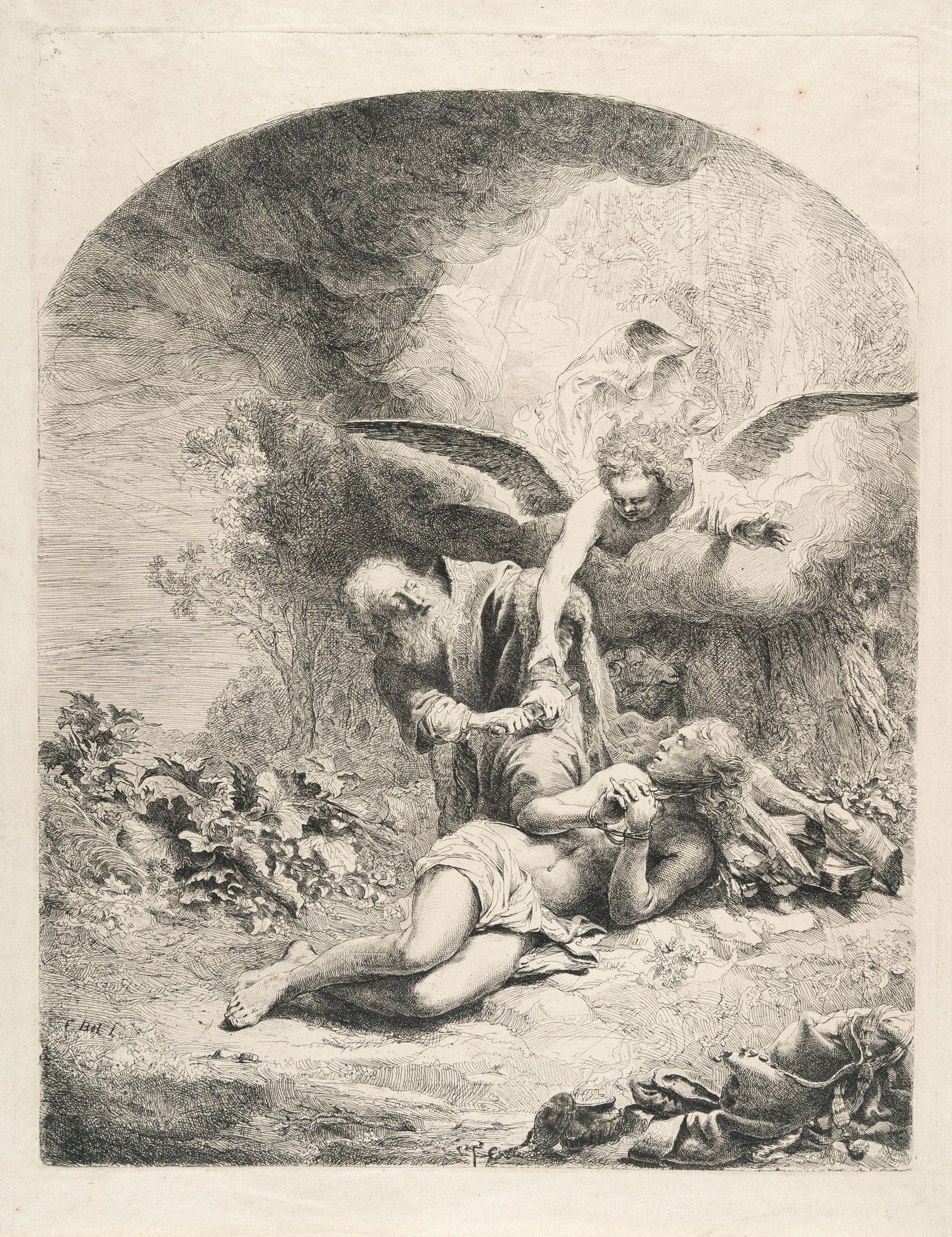 The Sacrifice of Abraham Ferdinand Bol