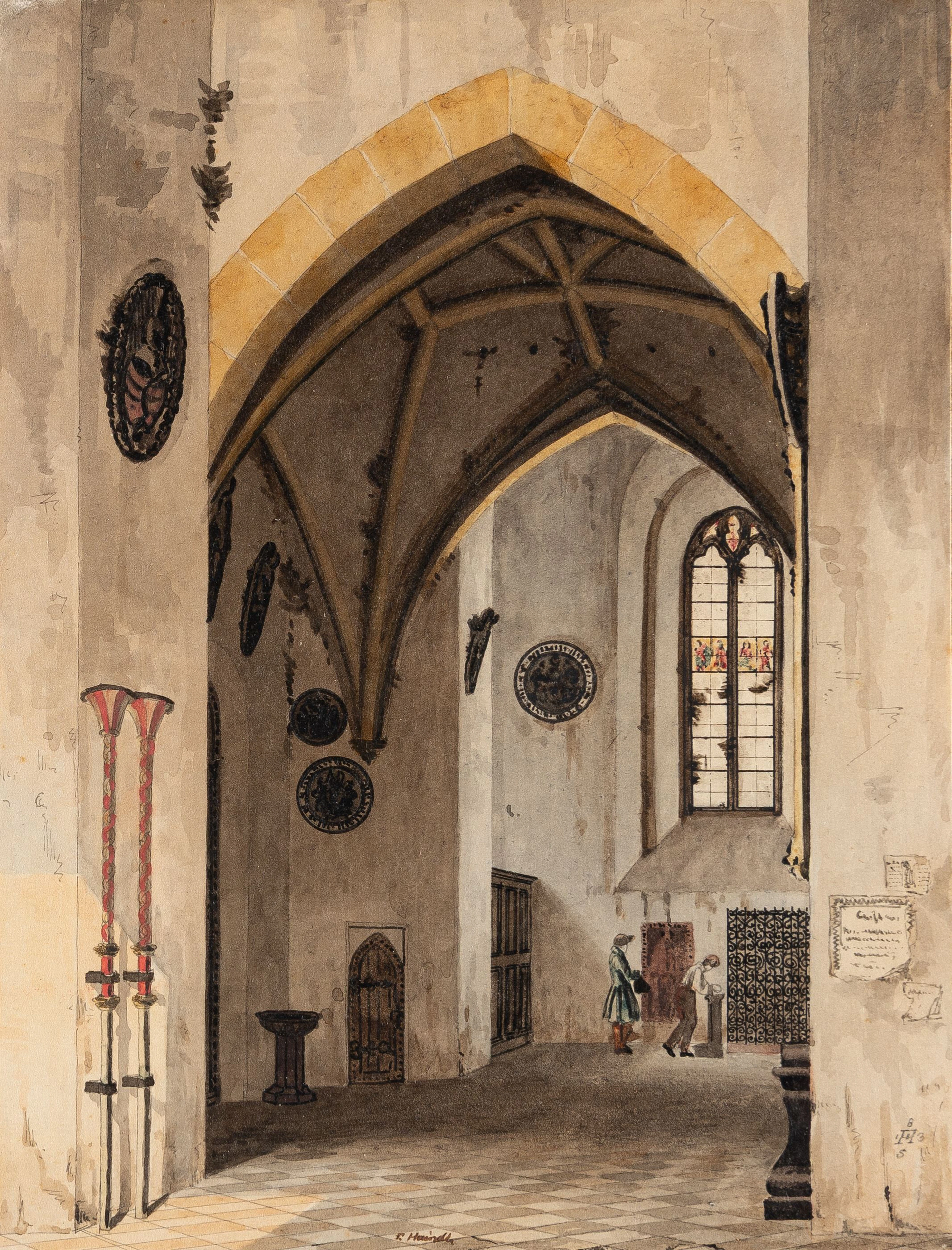 From the nave of the Frauenkirche in Munich Franz Haindl