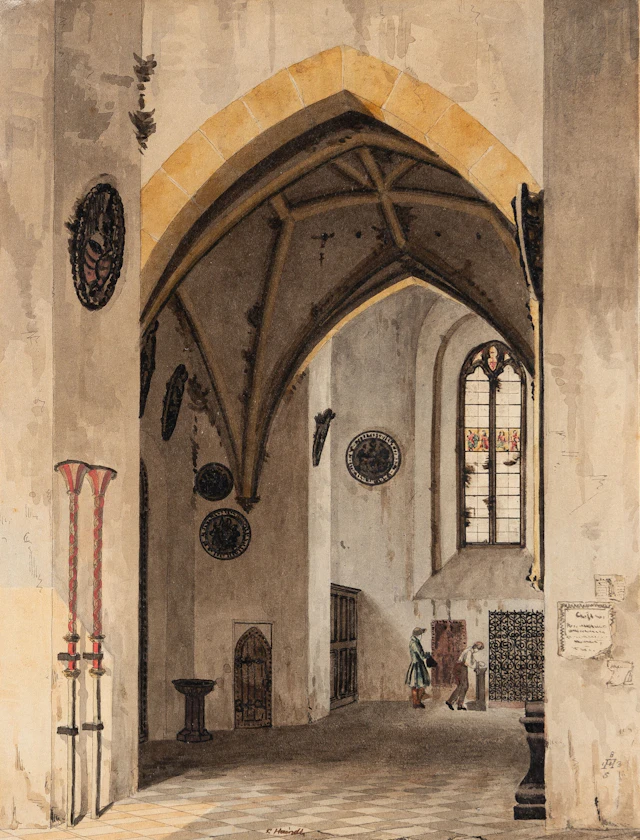 From the nave of the Frauenkirche in Munich Franz Haindl