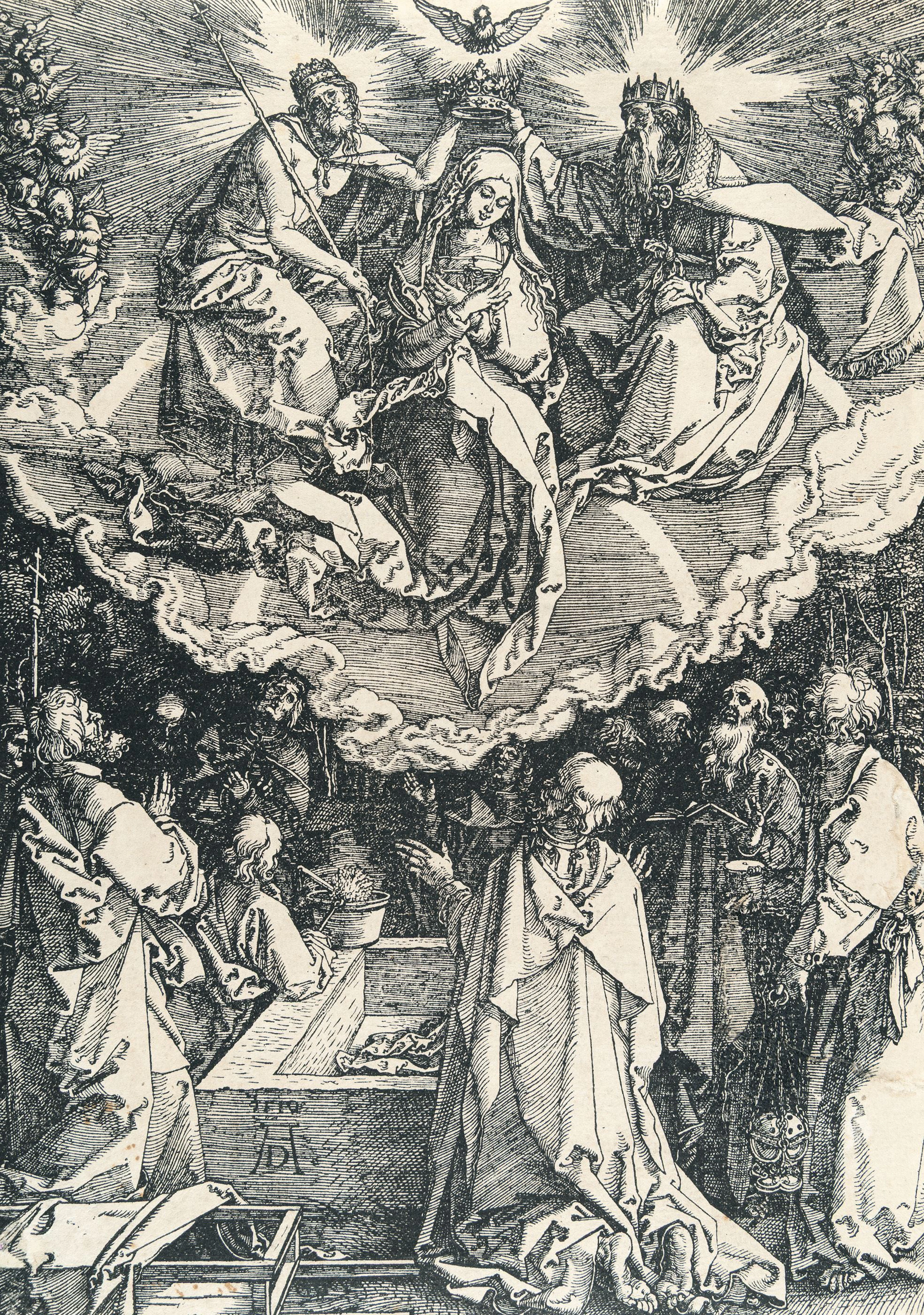 Assumption and Coronation of the Virgin, from: The Life of the Virgin
