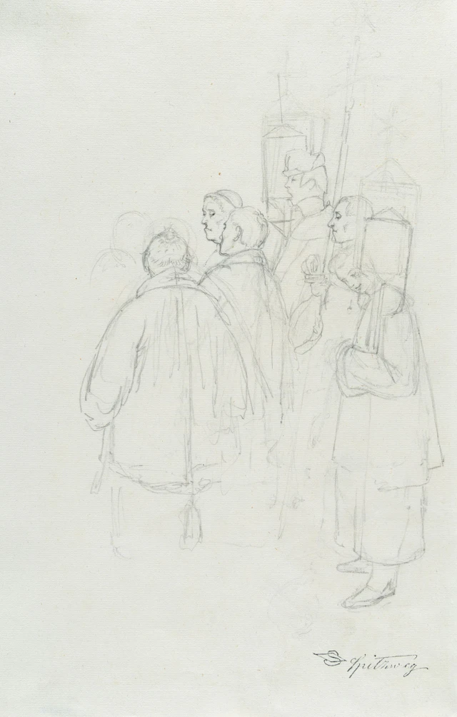 Procession Carl Spitzweg