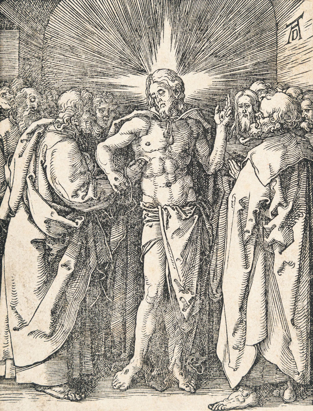 The Doubting Thomas, from: The Small Passion Albrecht Dürer