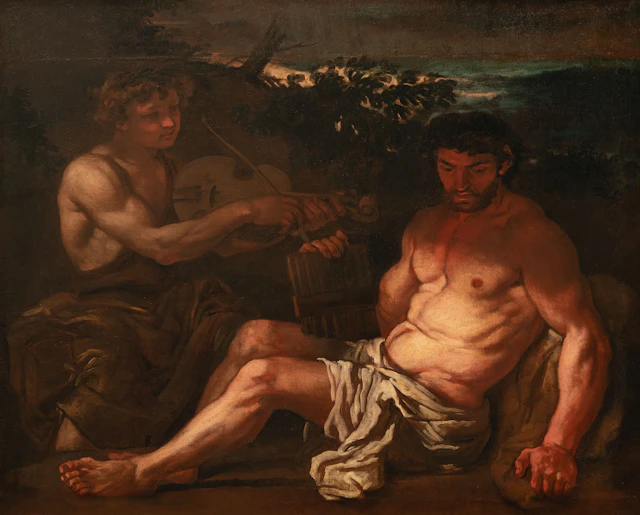 Apollo and Marsyas Johann Carl Loth