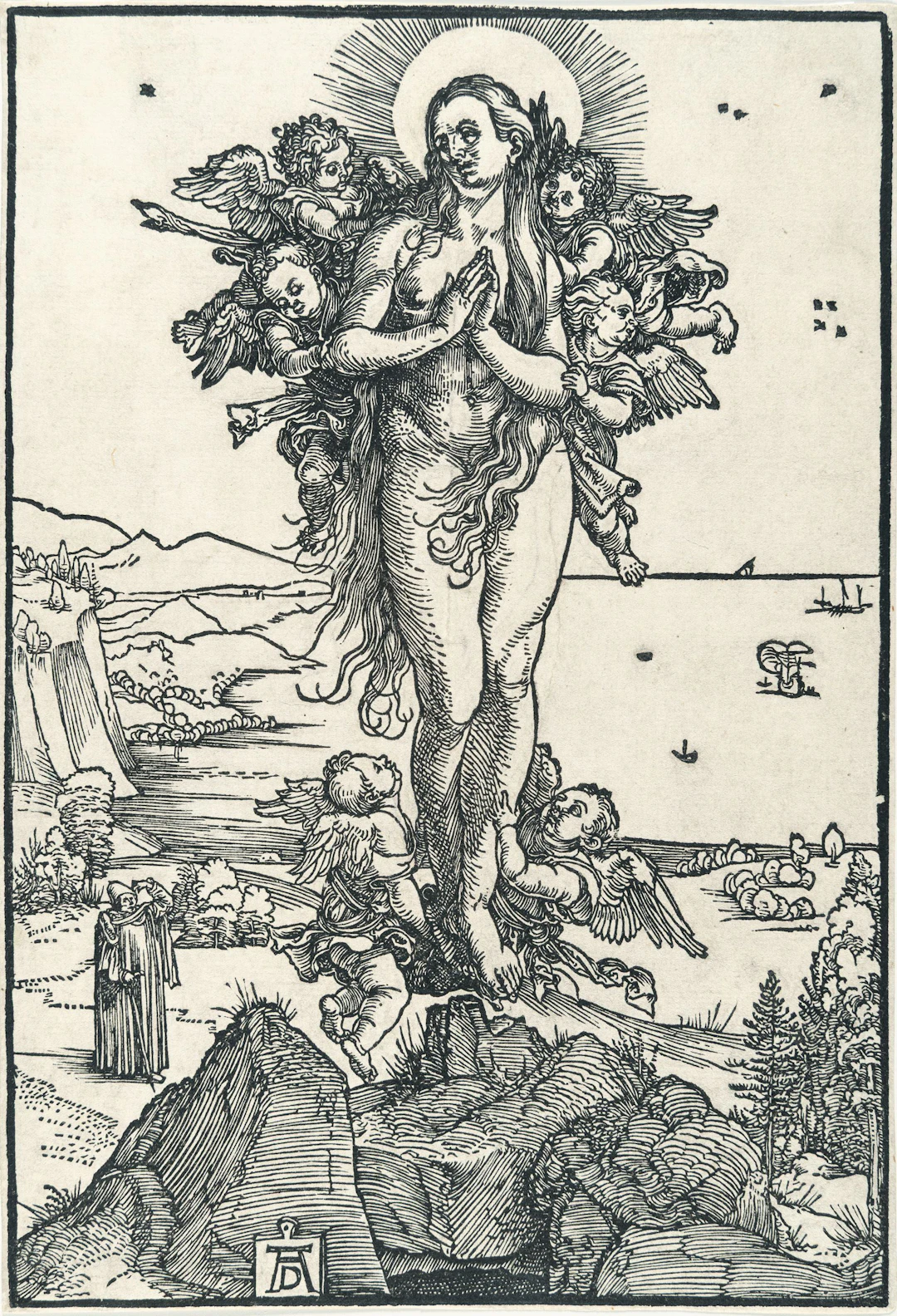 The Elevation of Saint Mary Magdalen Albrecht Dürer