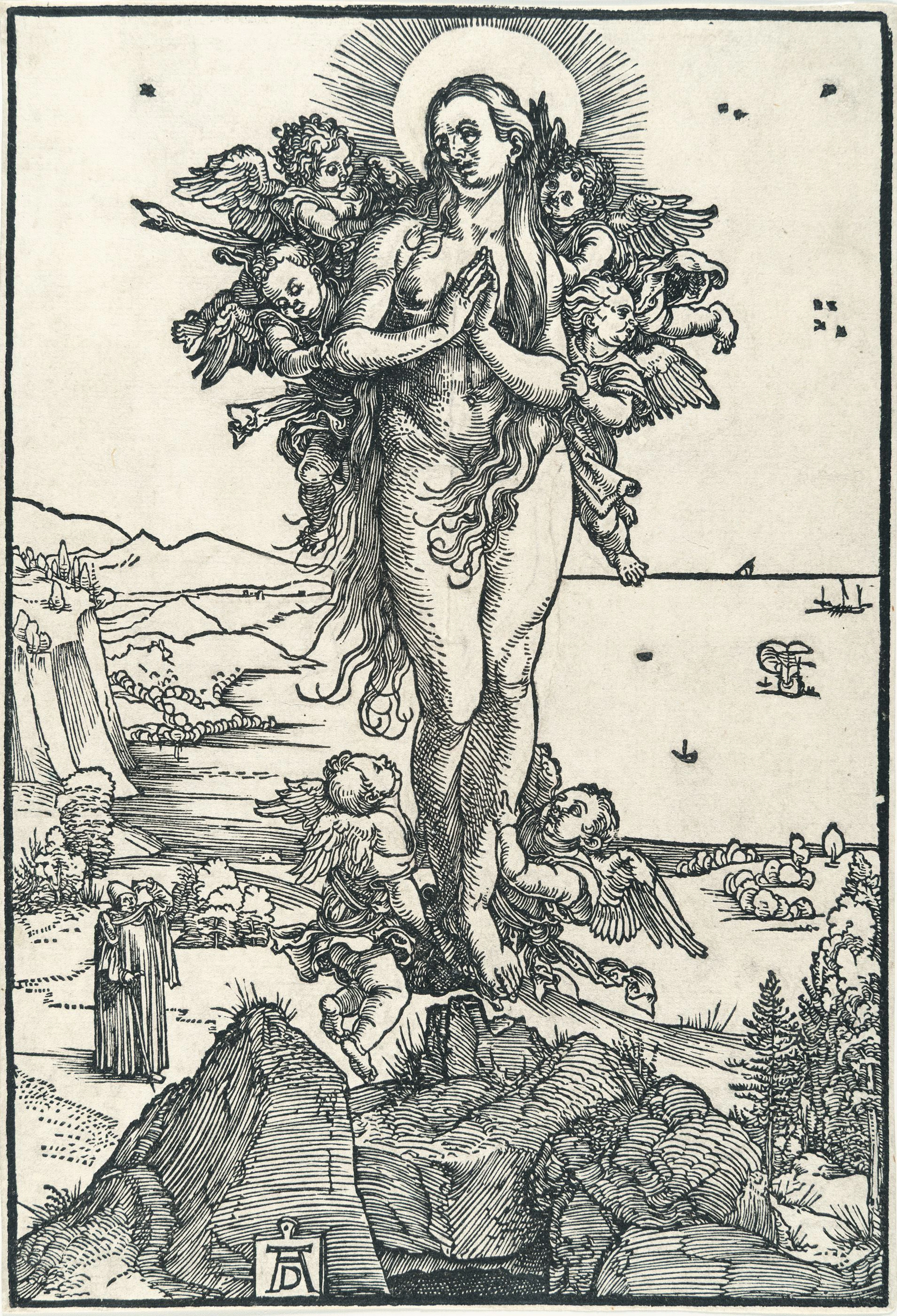 The Elevation of Saint Mary Magdalen Albrecht Dürer