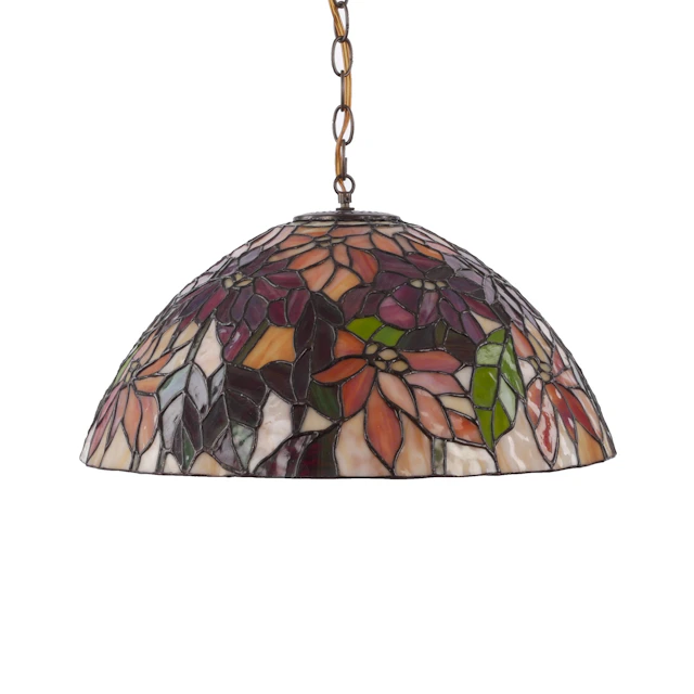 TAKLAMPA, glas, Tiffany-stil.