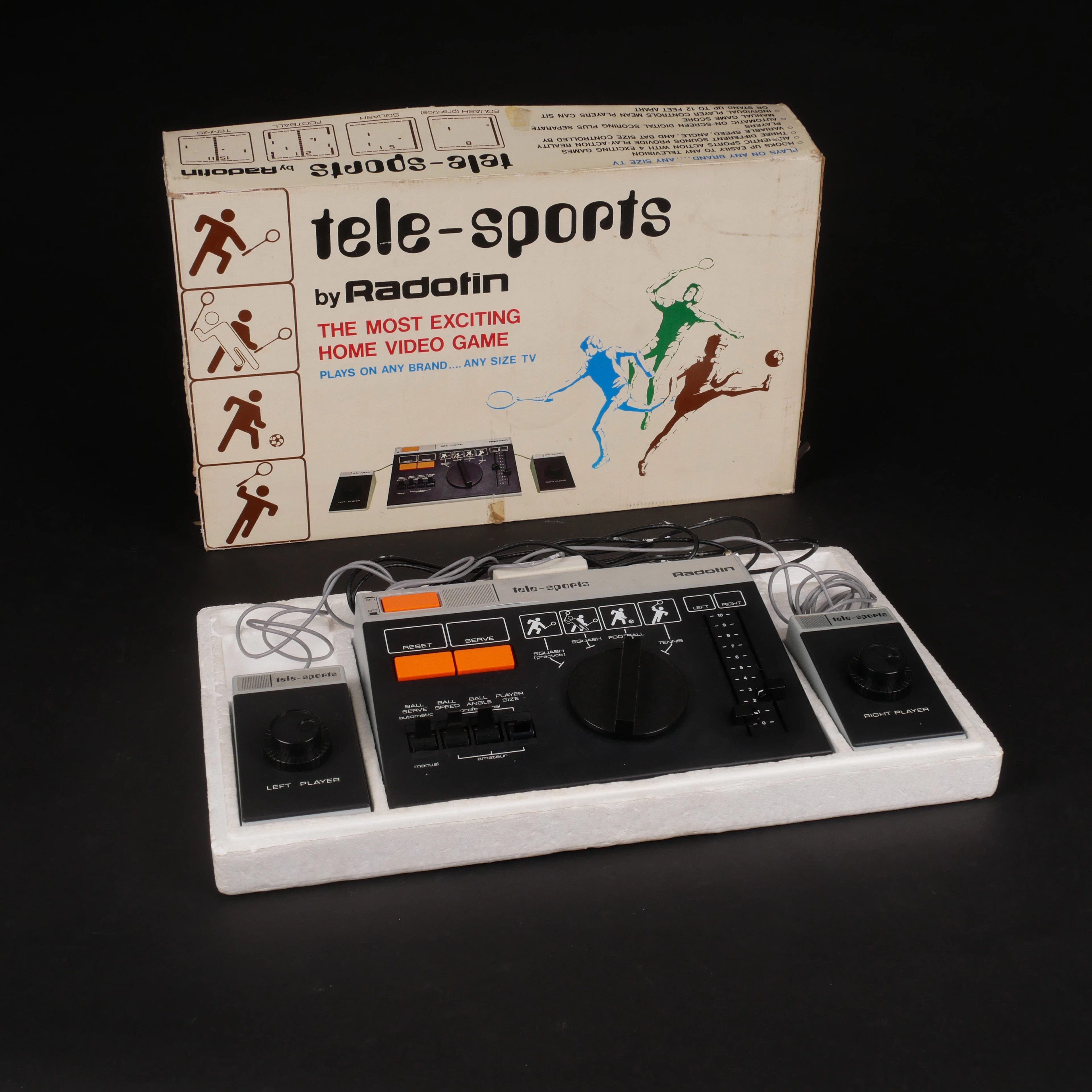 TELE-SPORTS, TV-spel, Radofin, 1970-talets slut.