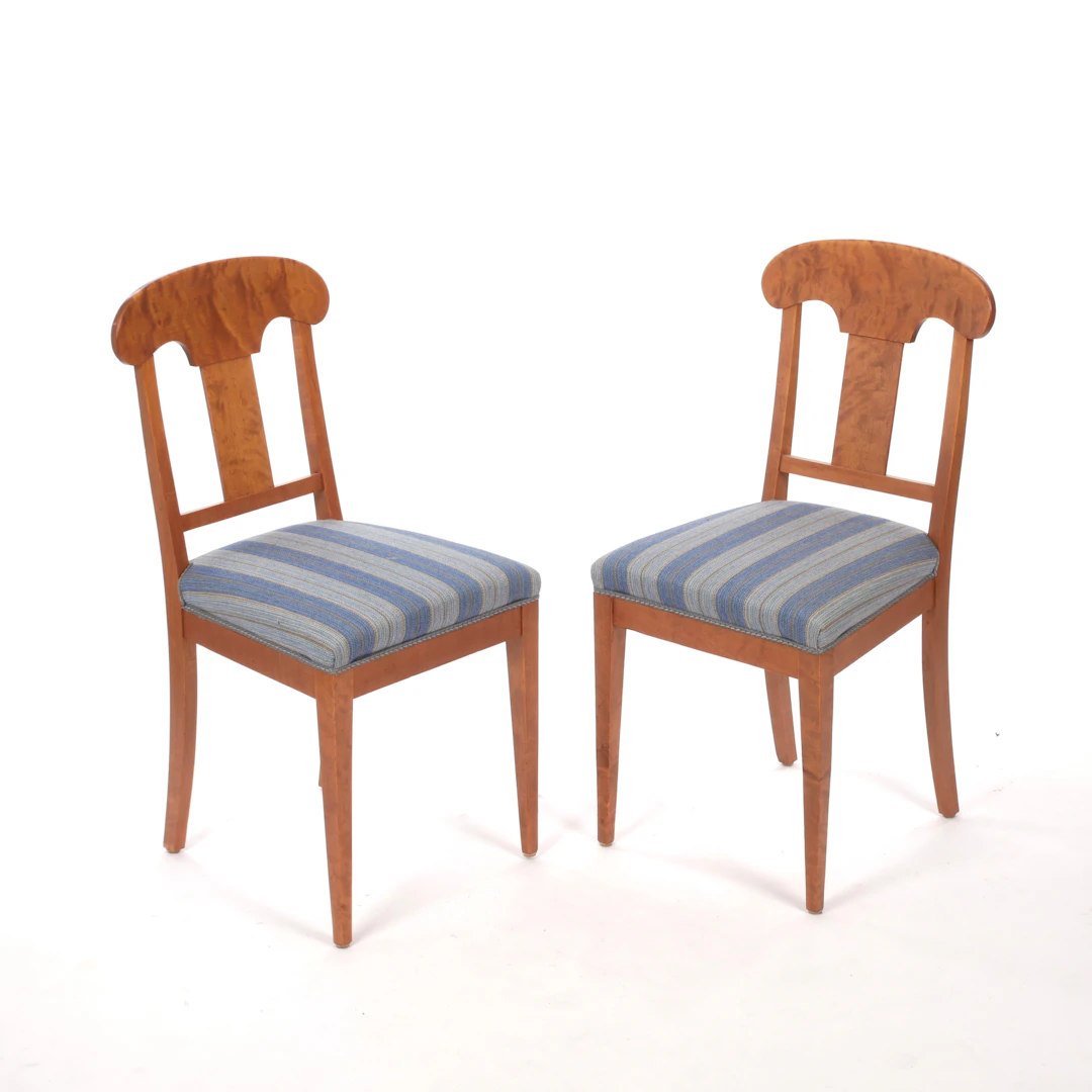 STOLAR, ett par, Karl Johanstil, 1920/30-tal.