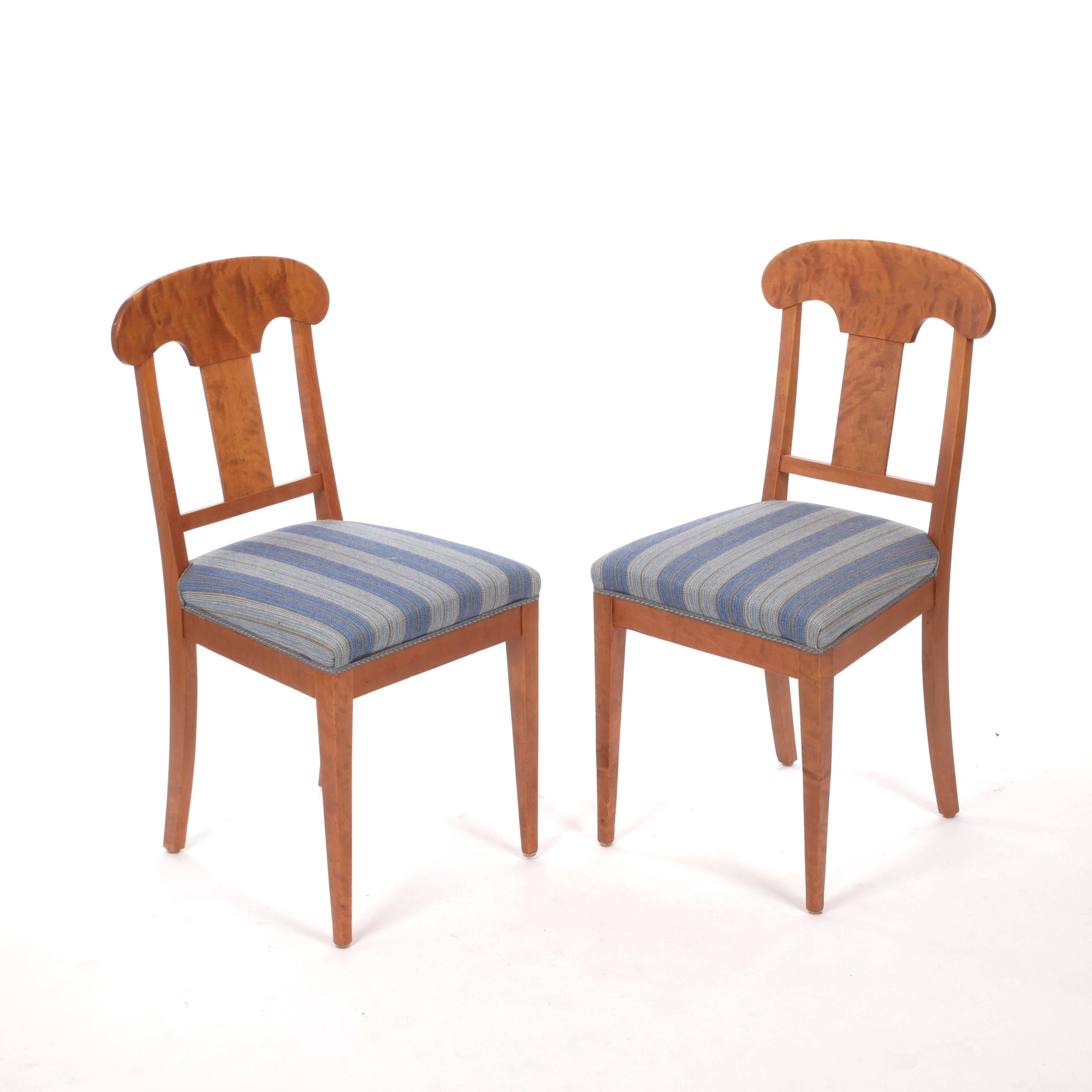 STOLAR, ett par, Karl Johanstil, 1920/30-tal.