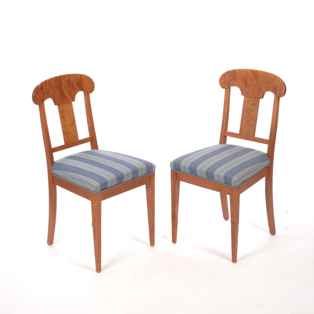 STOLAR, ett par, Karl Johanstil, 1920/30-tal.