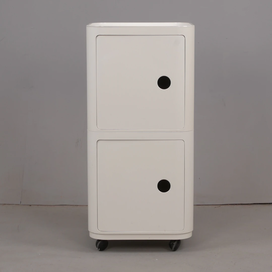 ANNA CASTELLI. Skåp, "Componibili", Kartell, plast, Italien.