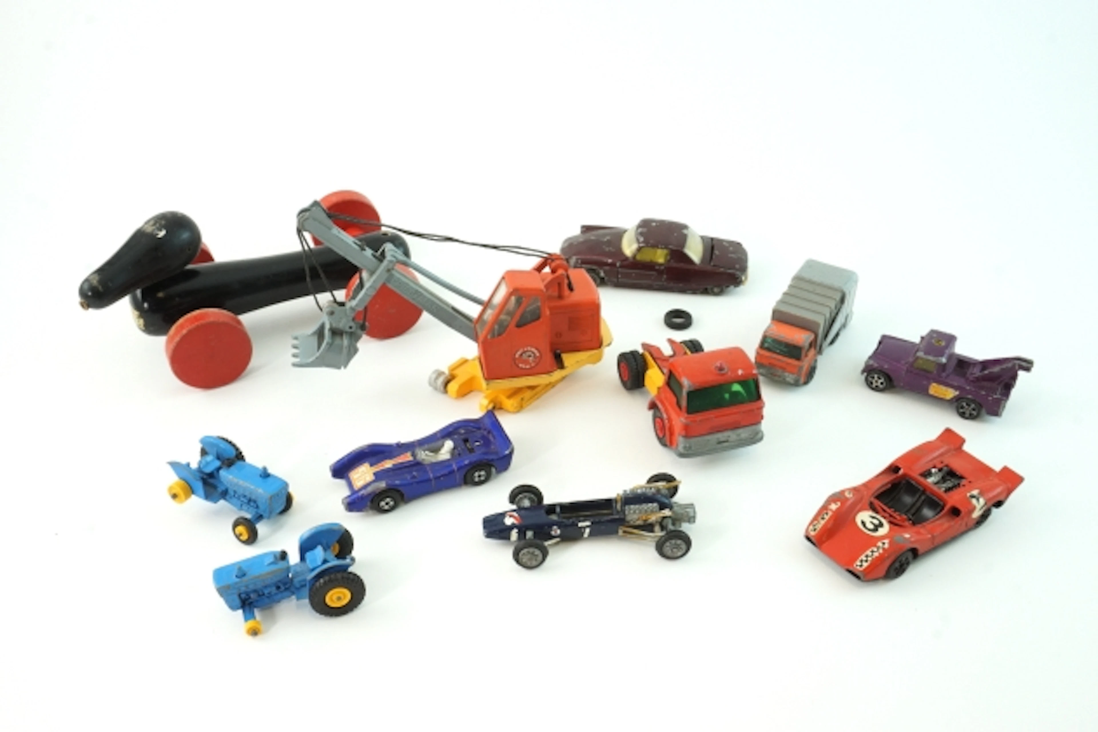 Äldre leksaker, Brio, Corgi Toys m.m