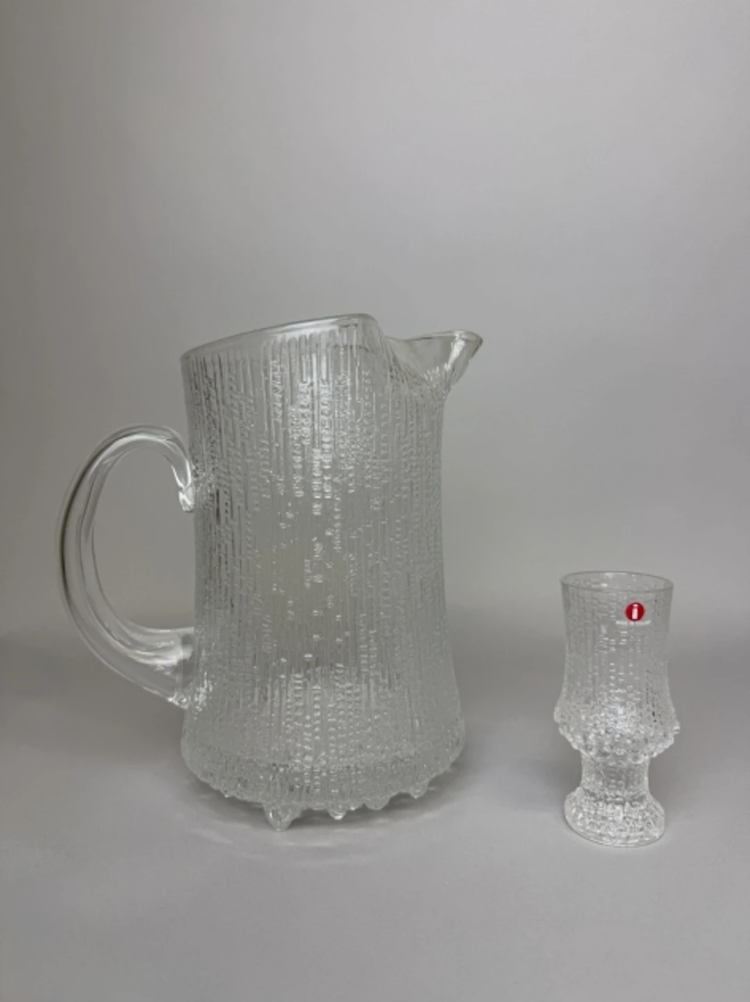 IITTALA kanna och snapsglas, "Ultima Thule" Tapio Wirkkala