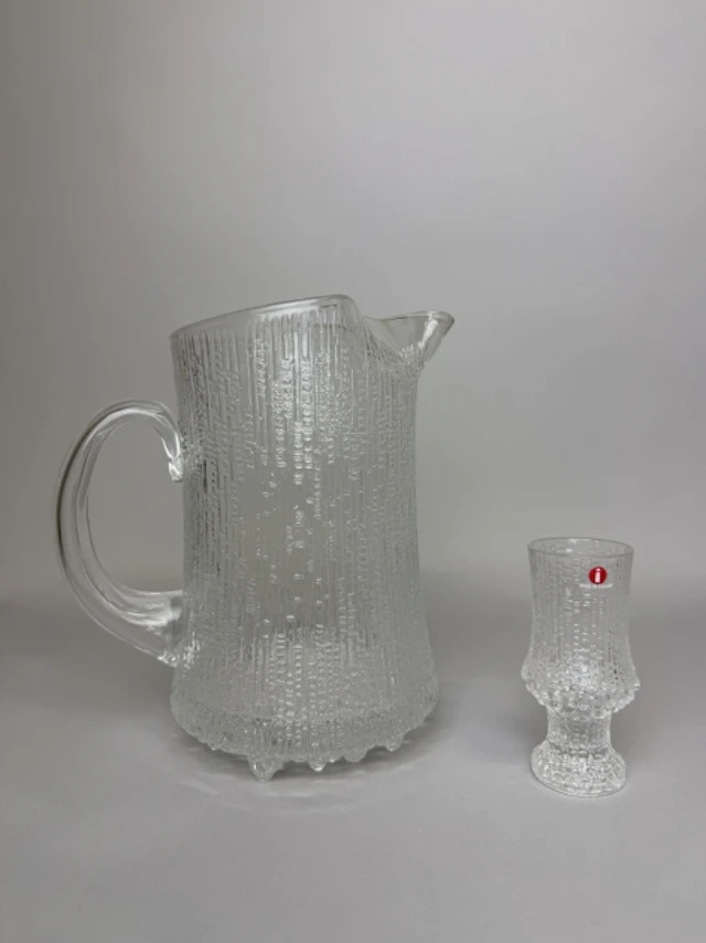 IITTALA kanna och snapsglas, "Ultima Thule" Tapio Wirkkala