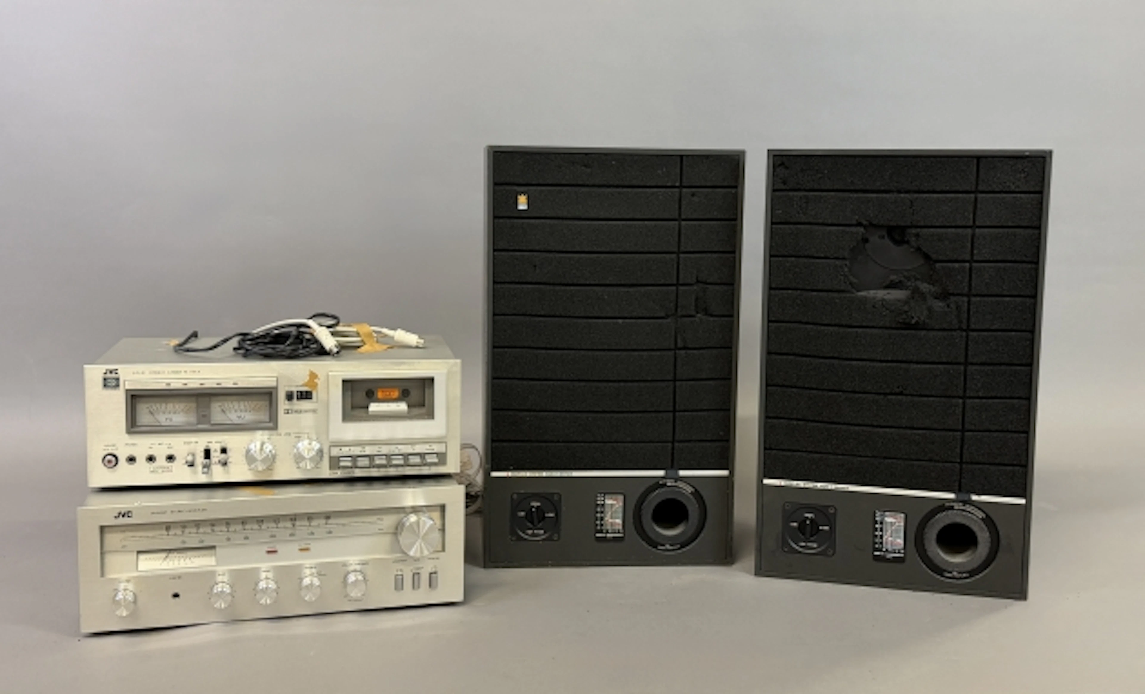 JVC & VARIPLEX, delar till musikanläggning