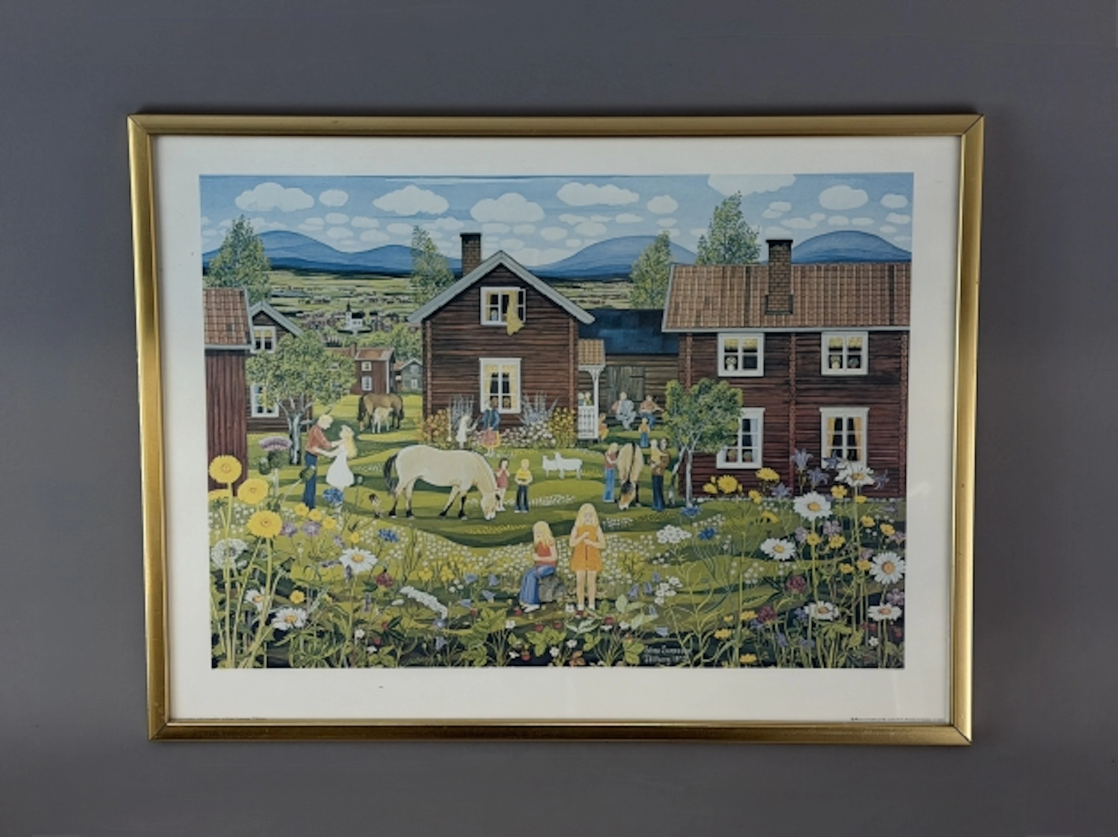 STINA SUNESSON TÄLLBERG, Sommaridyll, Tryck