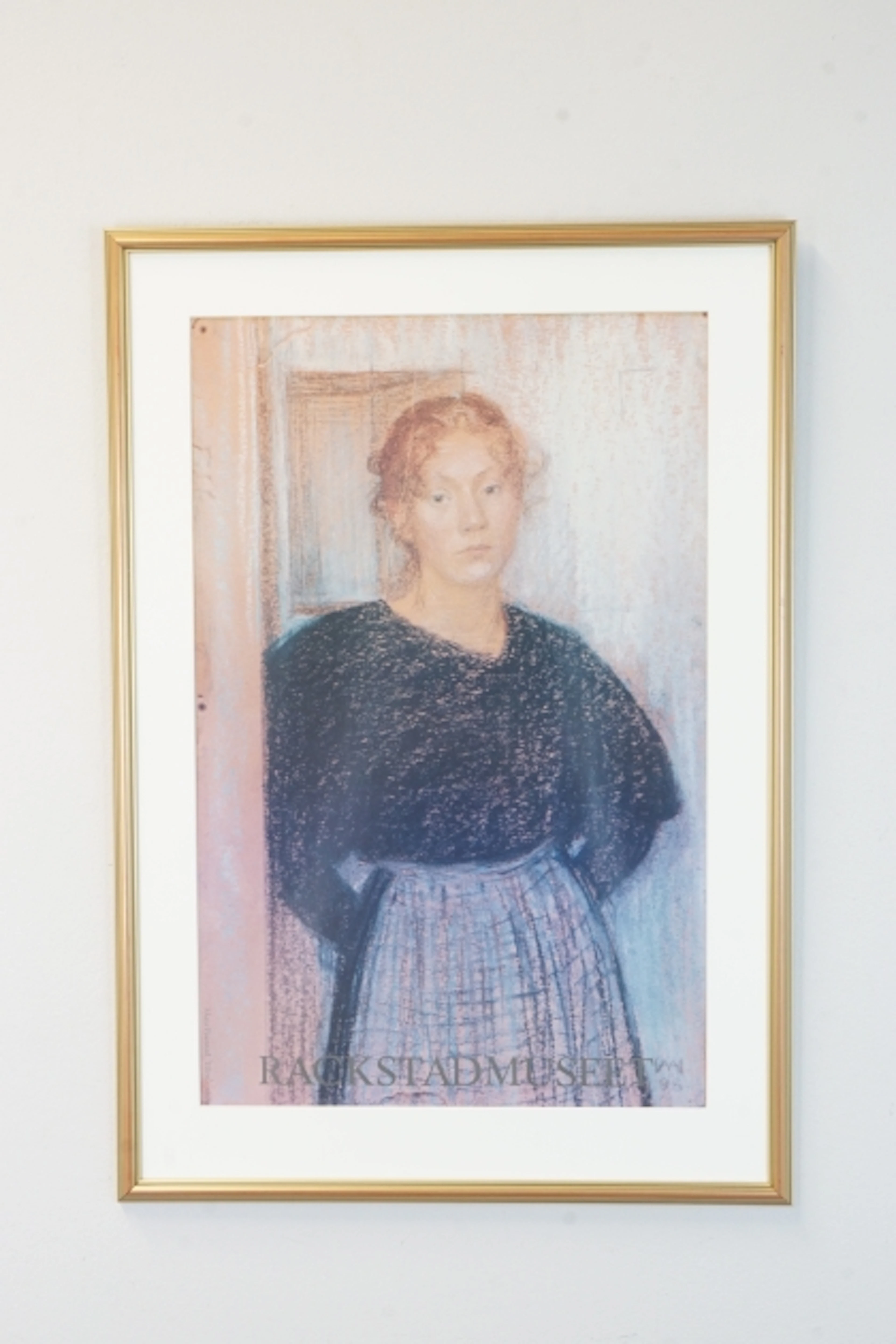 Affisch, Rackstad Museet Motiv av Maja Fjaestad. "Ellen"