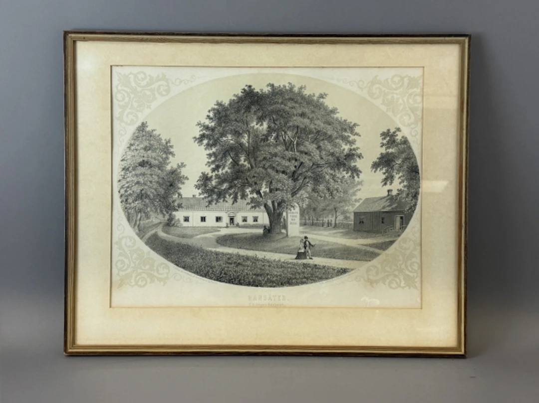 LITOGRAFISKT TRYCK, Ransäter, 1800-tal